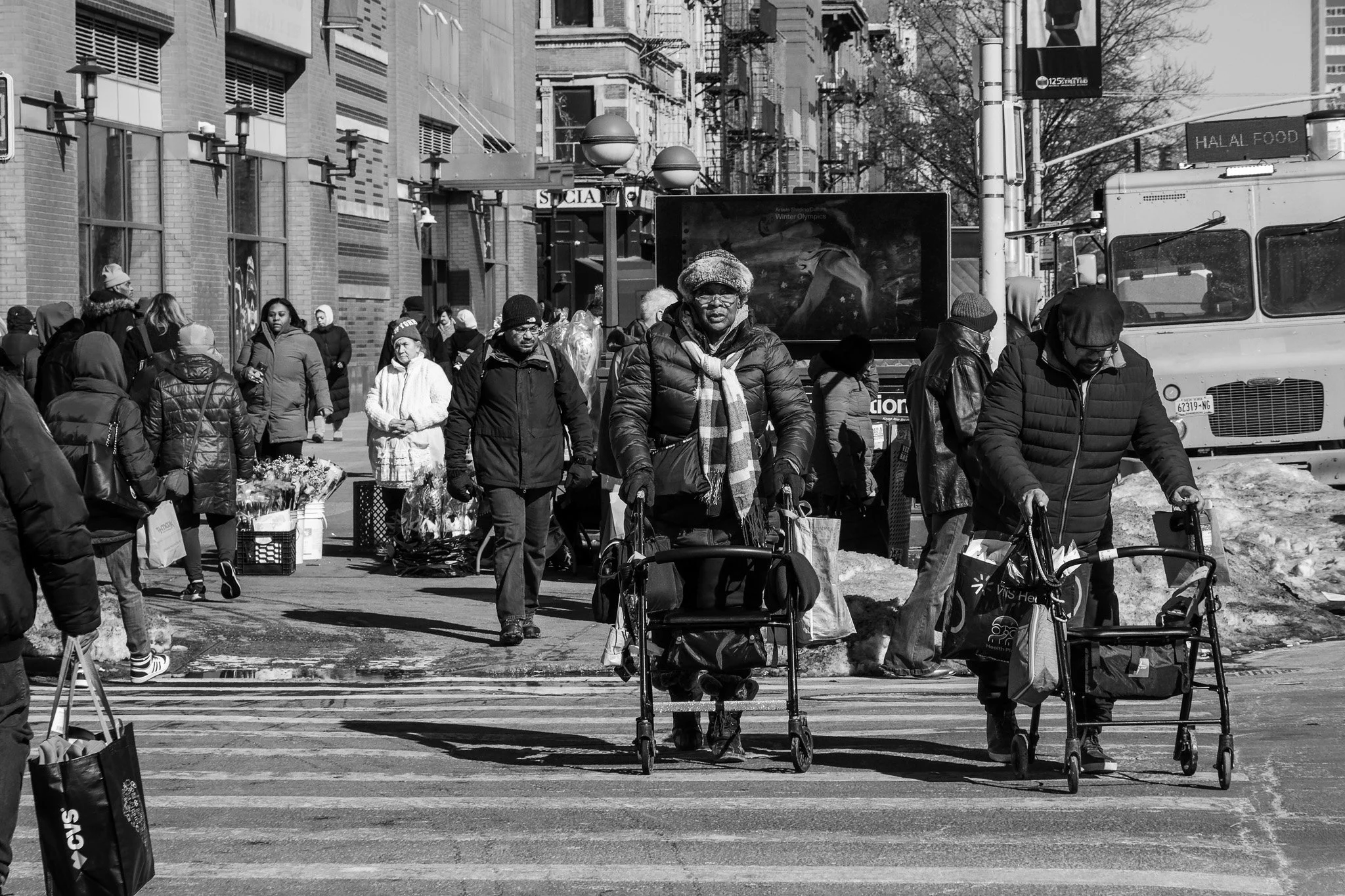 Crossing 125th Street