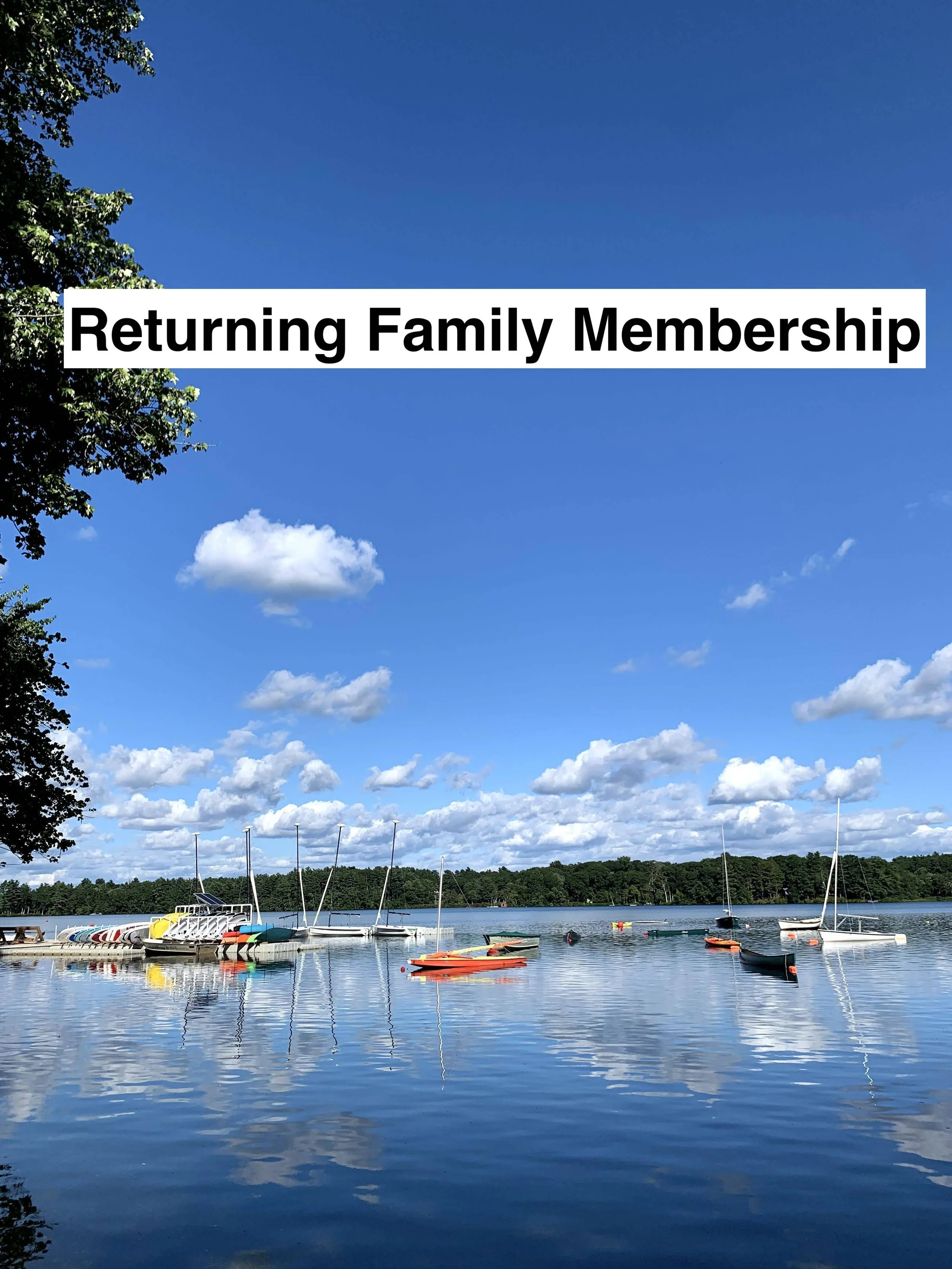a Member — The Sherborn Yacht Club