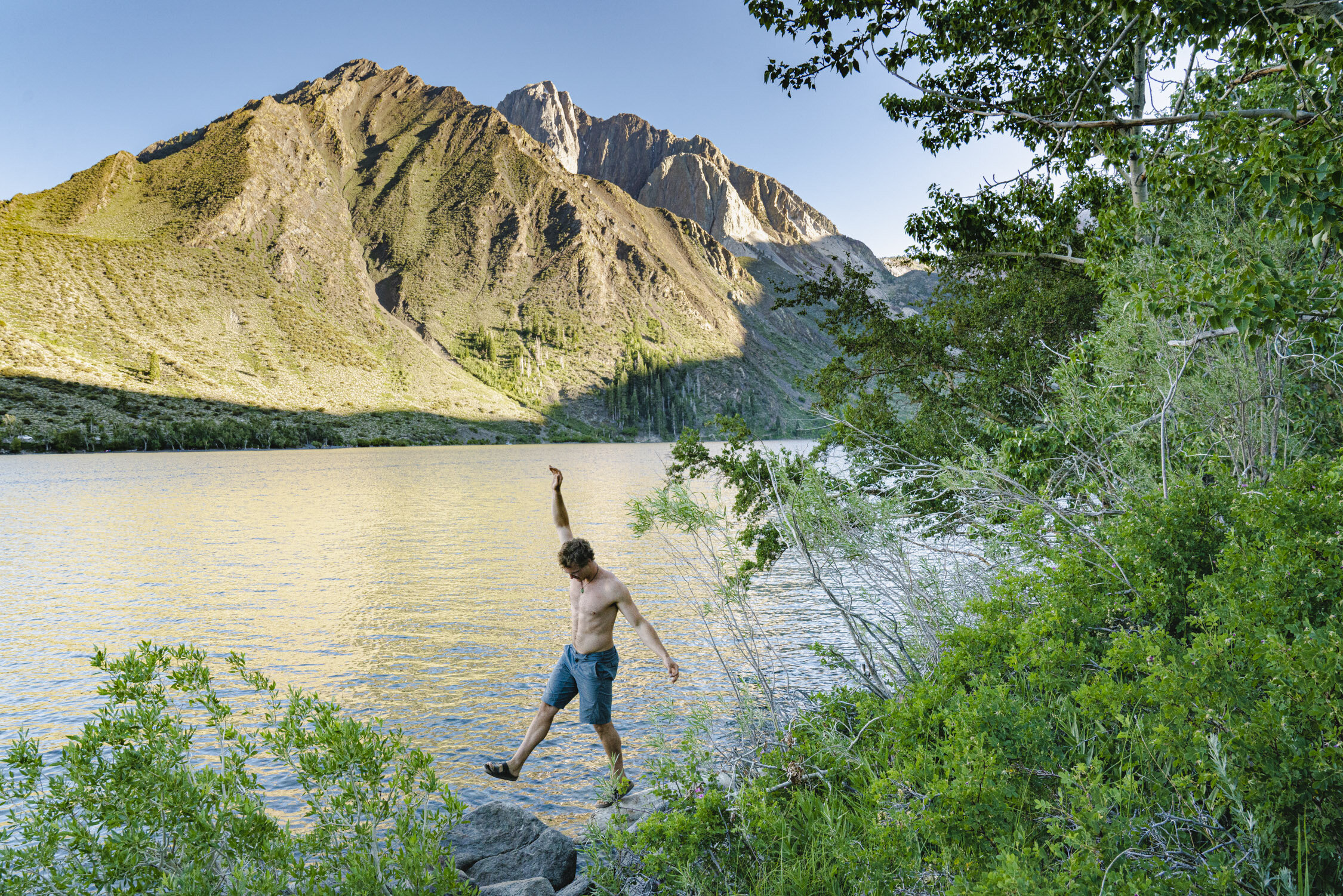 Summer Is the Best Time to Visit Convict Lake Along Highway 395