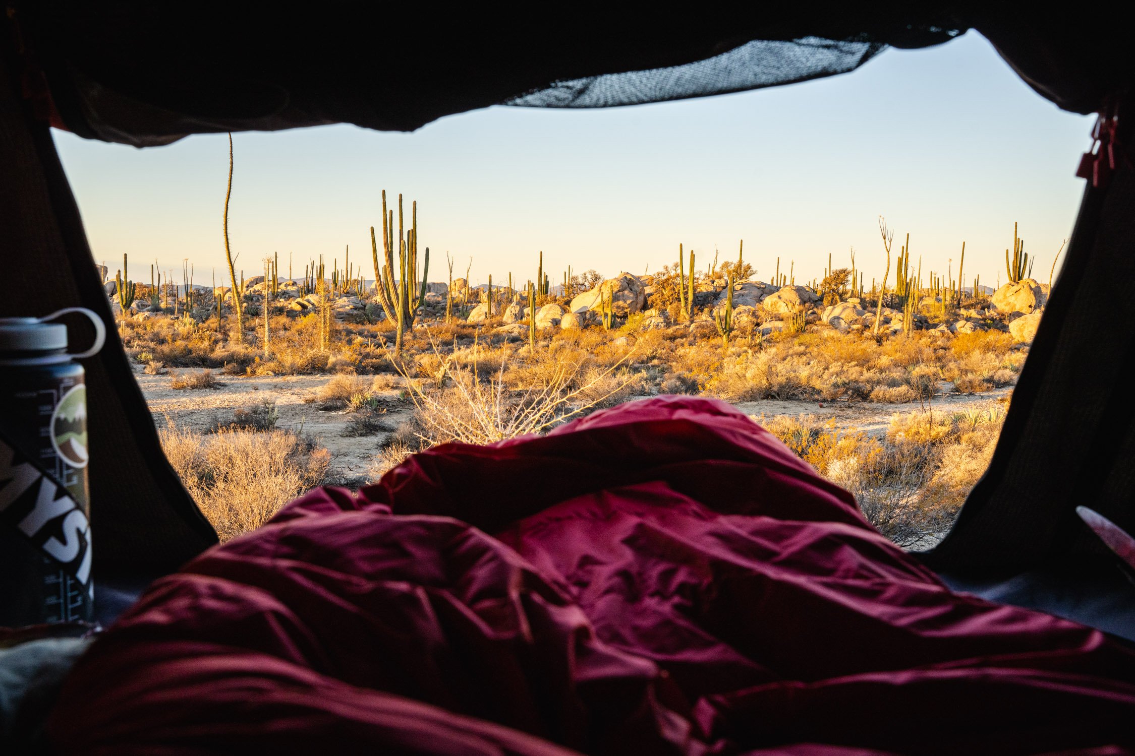 Don't Forget Your Rainfly When Camping In Baja
