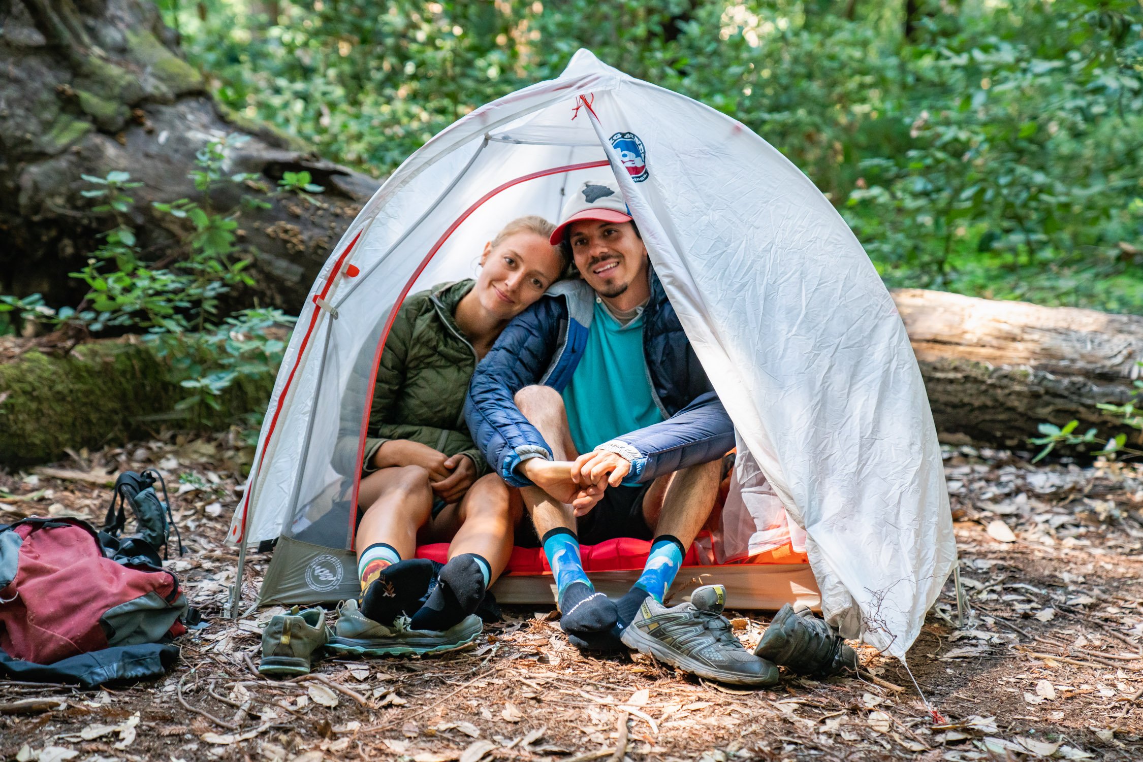 Redwood Forest with Caitlyn, Hektor, and Kat in Santa Cruz, CA