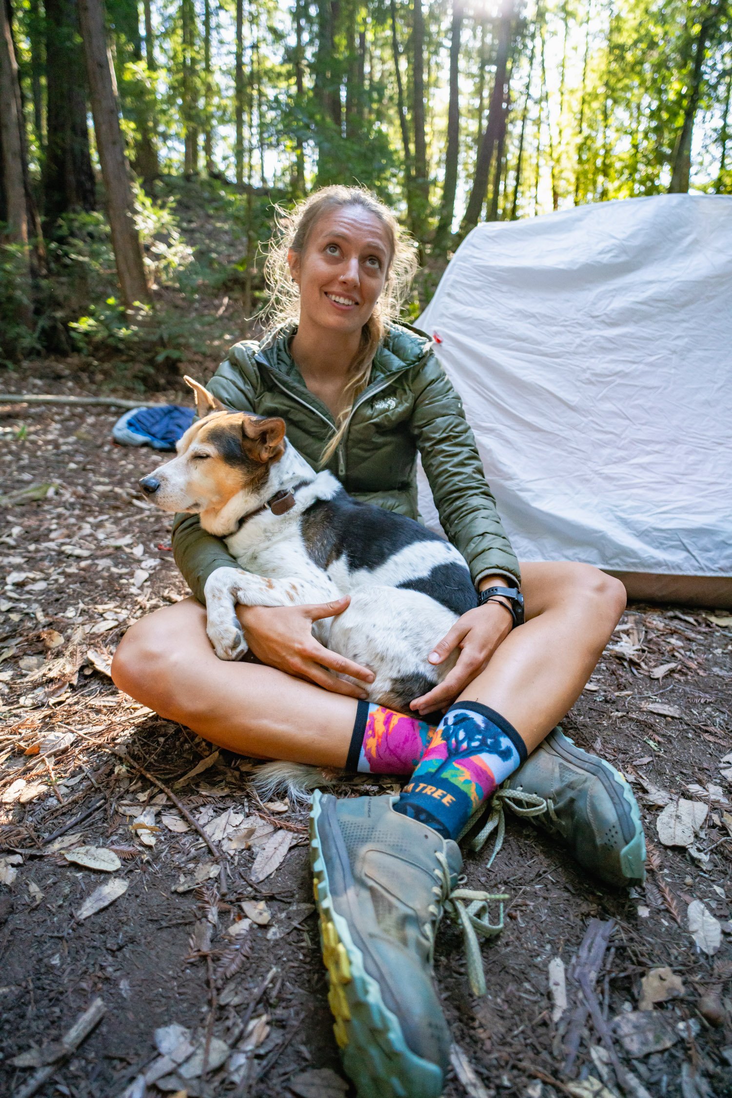 Redwood Forest with Caitlyn, Hektor, and Kat in Santa Cruz, CA