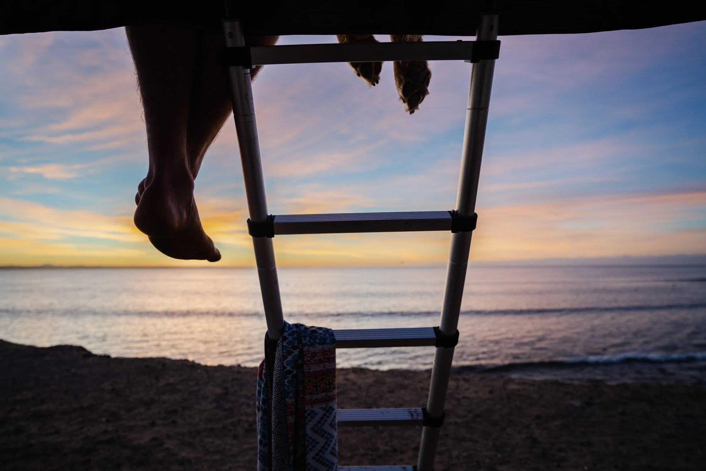  Surfing lifestyle and in water at Scorpion Bay with Andrew and Kristin in San Juanico, Baja Sur 
