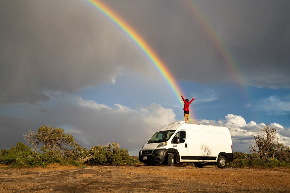  Road trip through the American Southwest during the wildflower bloom in southern Utah 