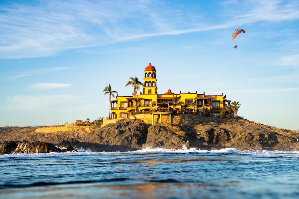  Surf road trip in a van at Cerritos Beach, Mexico 