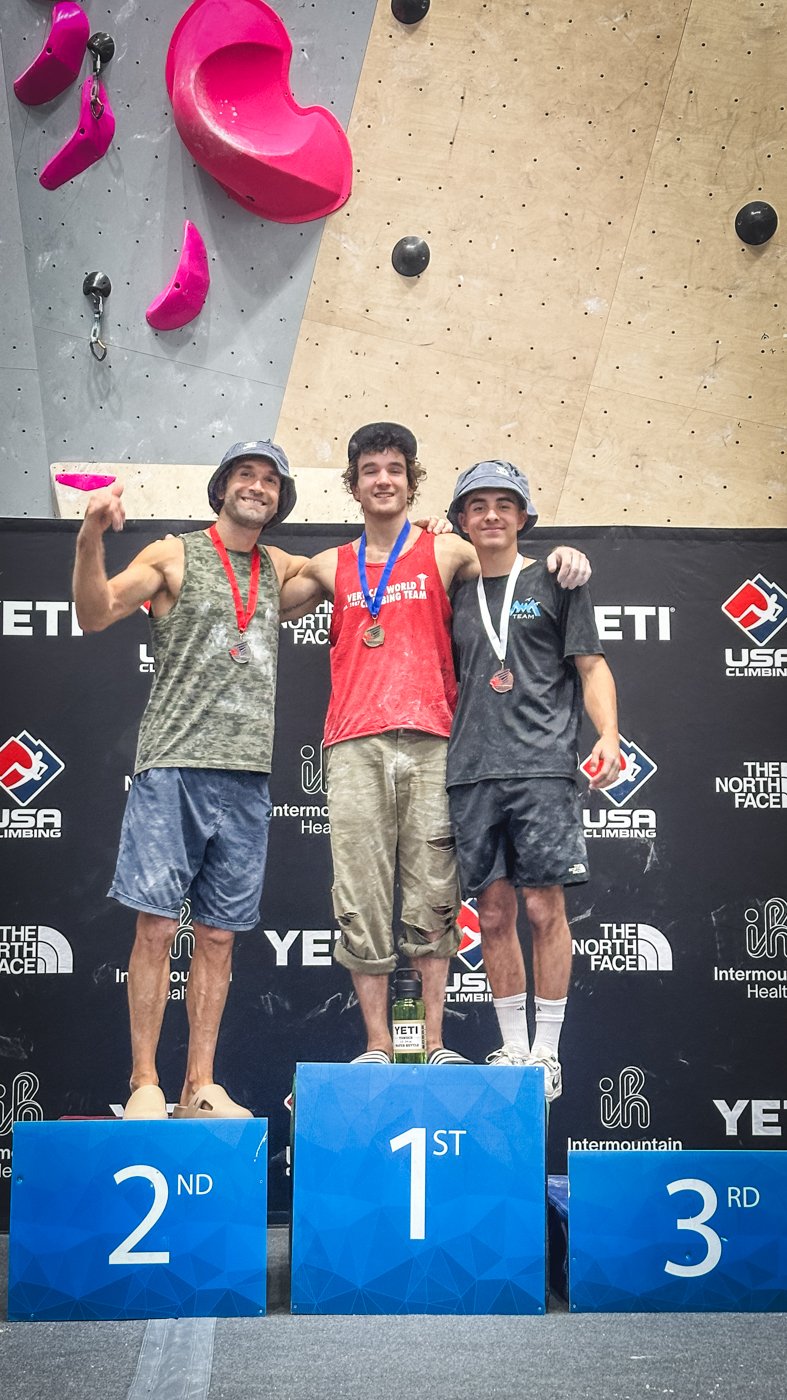 Chris Sharma Takes Second Place at North American Cup Series