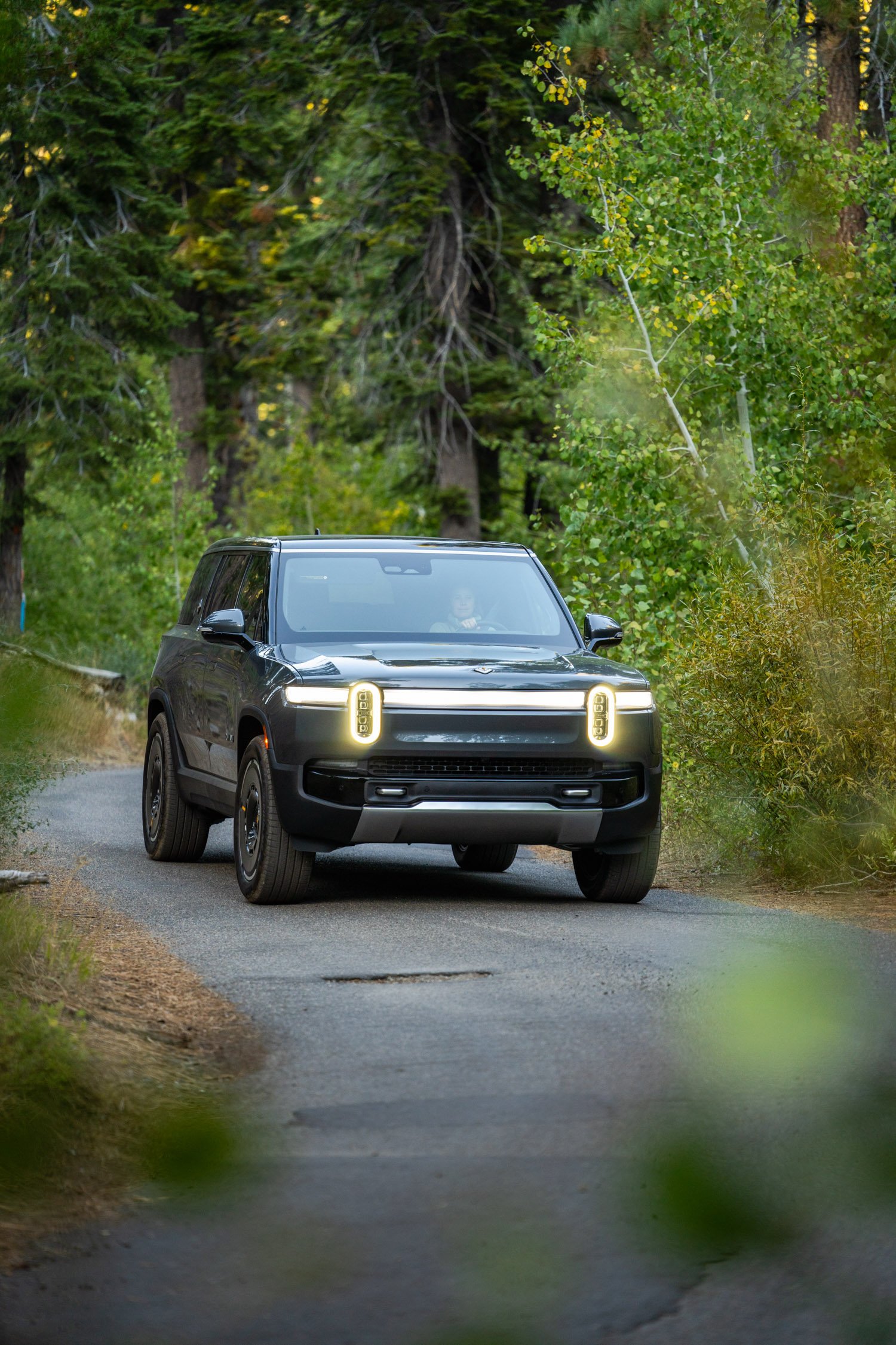 EV road trip around Northern California in search of fall colors for Rivian and AllTrails collaboration.