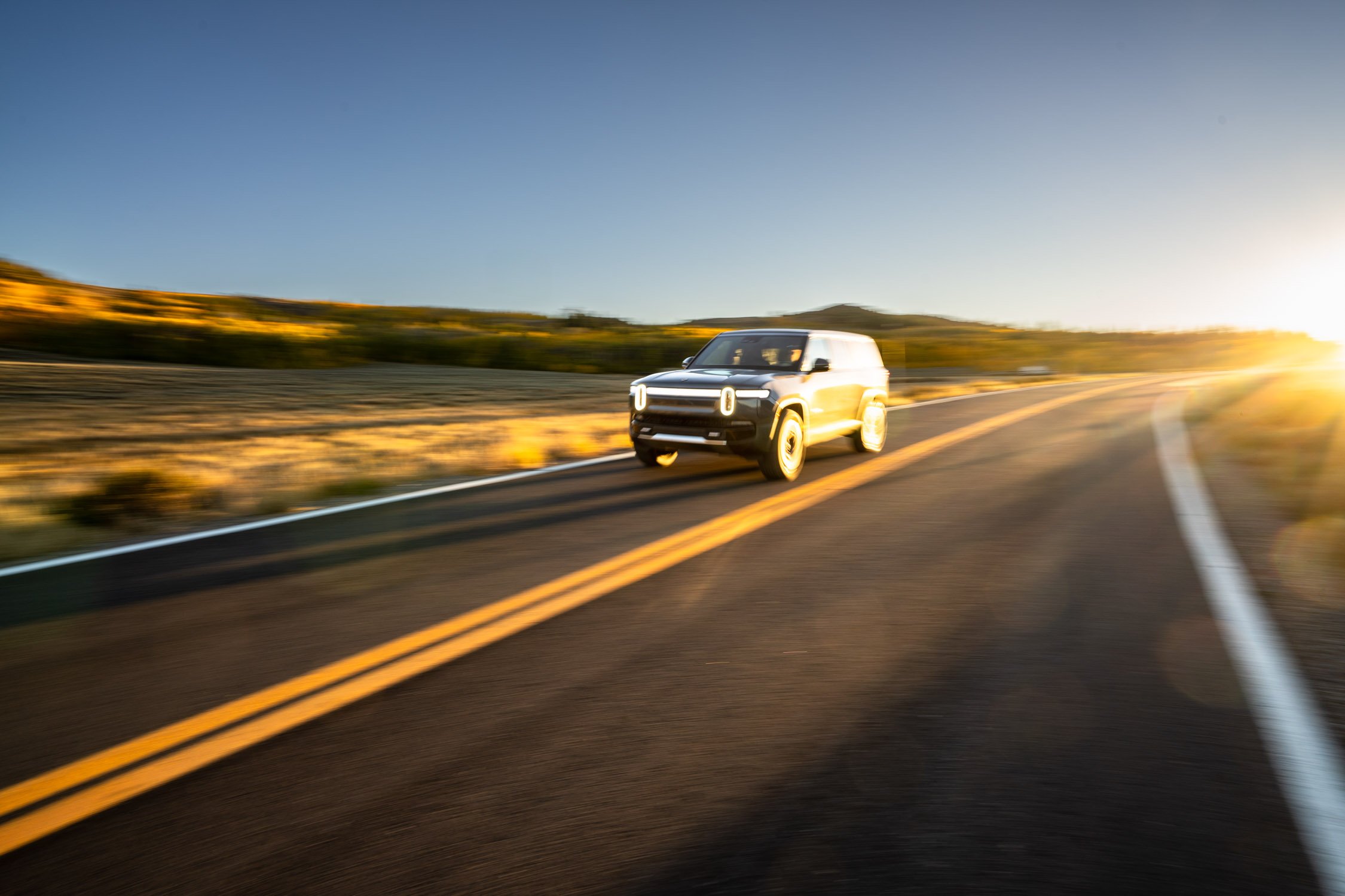 EV road trip around Northern California in search of fall colors for Rivian and AllTrails collaboration.