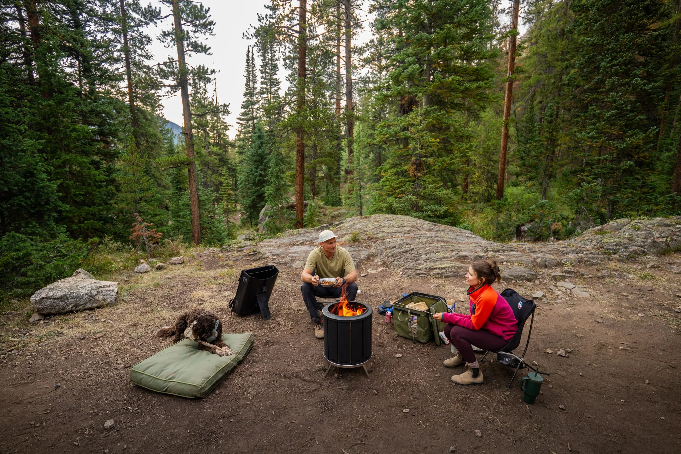  Dalton and Kristin vanlife road trip through Colorado with a Packfire 