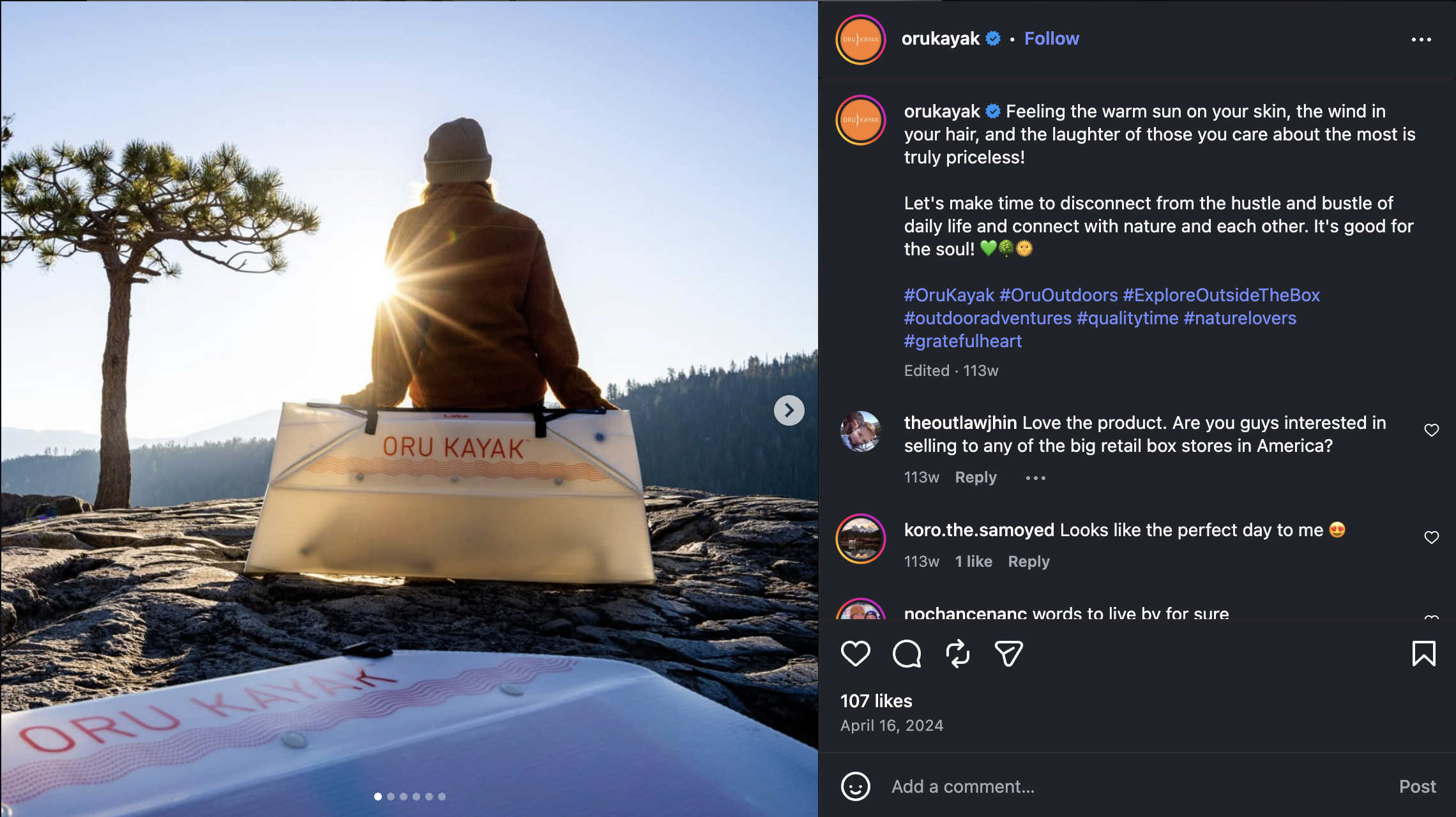 adventure photographer Dalton Johnson captures Oru Kayak Lake in California 00007.png