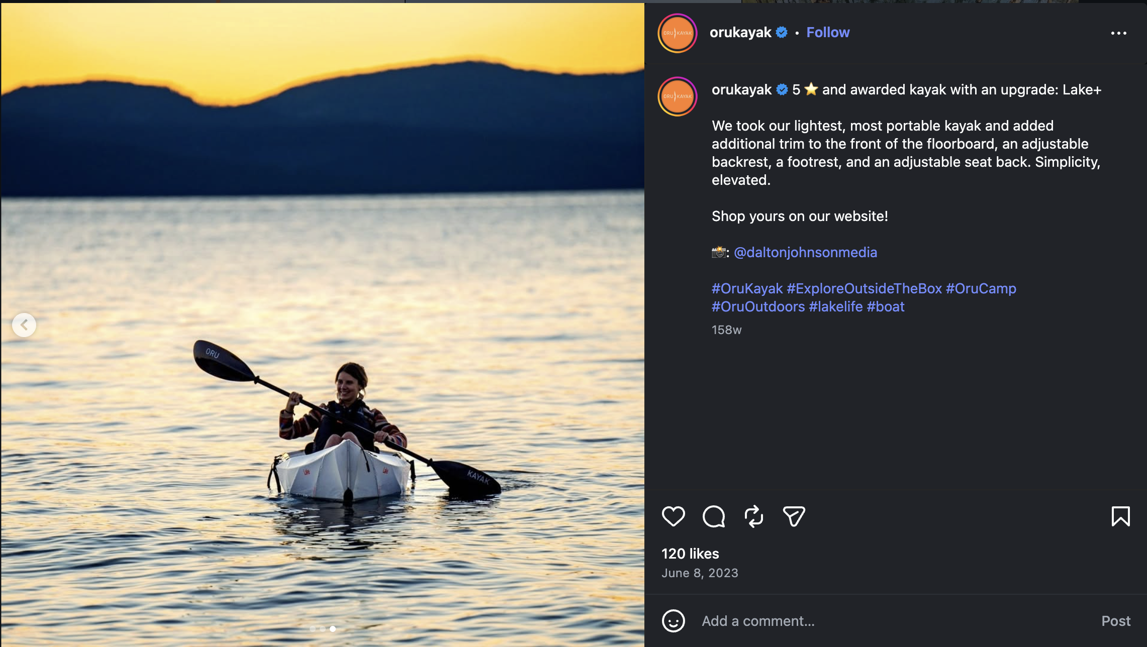 adventure photographer Dalton Johnson captures Oru Kayak Lake in California 00018.png