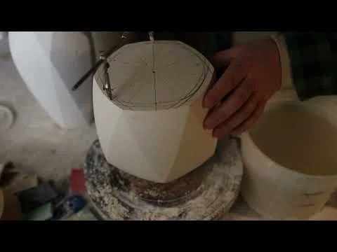Plaster Model Sculpting Process