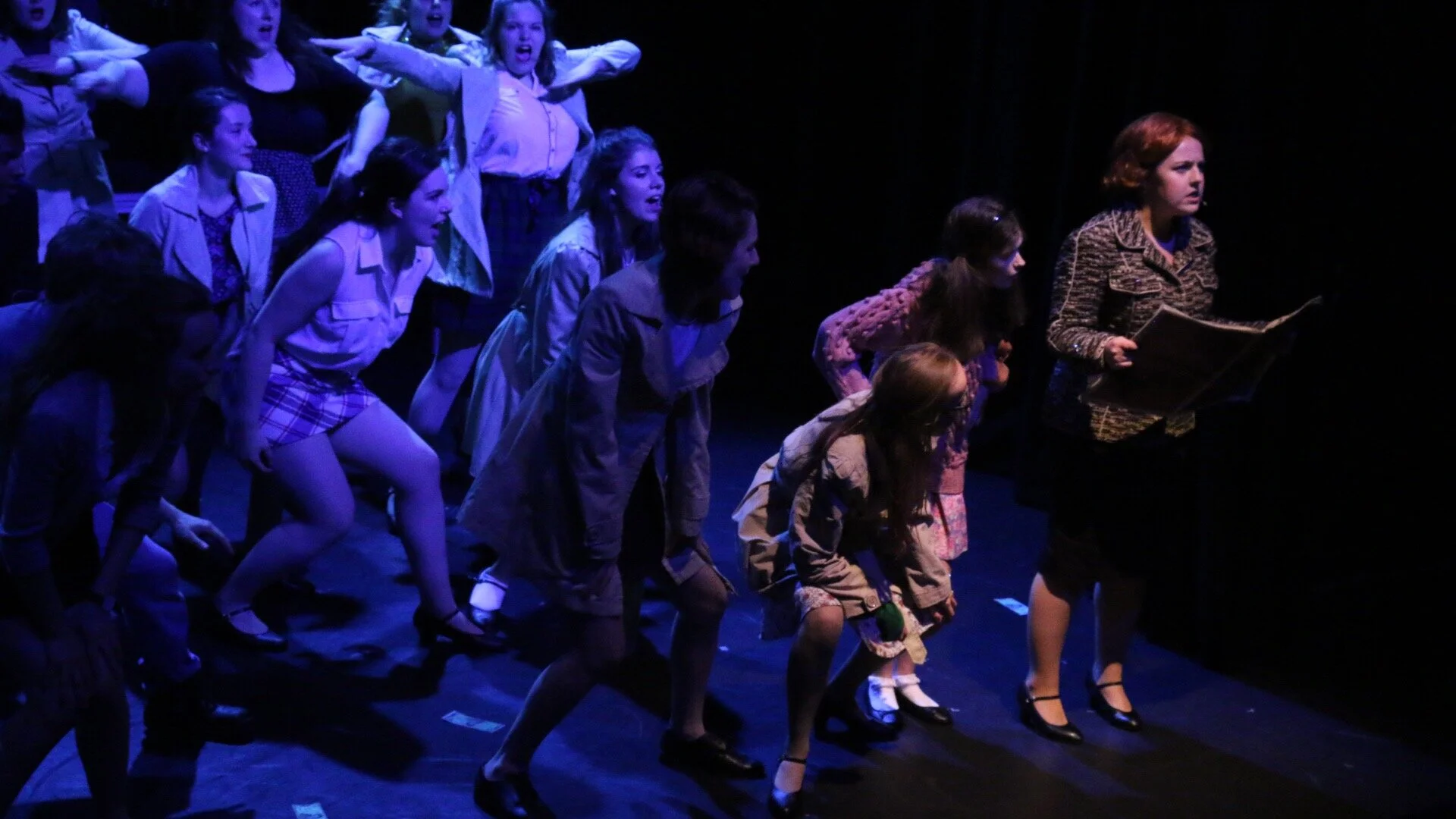  Victoria Clifford (Right) with the cast. © Olivia Wagstaff 