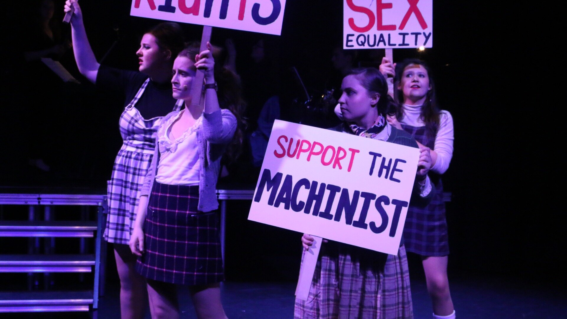  Becca Rees, Rebecca Velickovic, Jade McIntosh, Megan Smethurst. © Olivia Wagstaff 