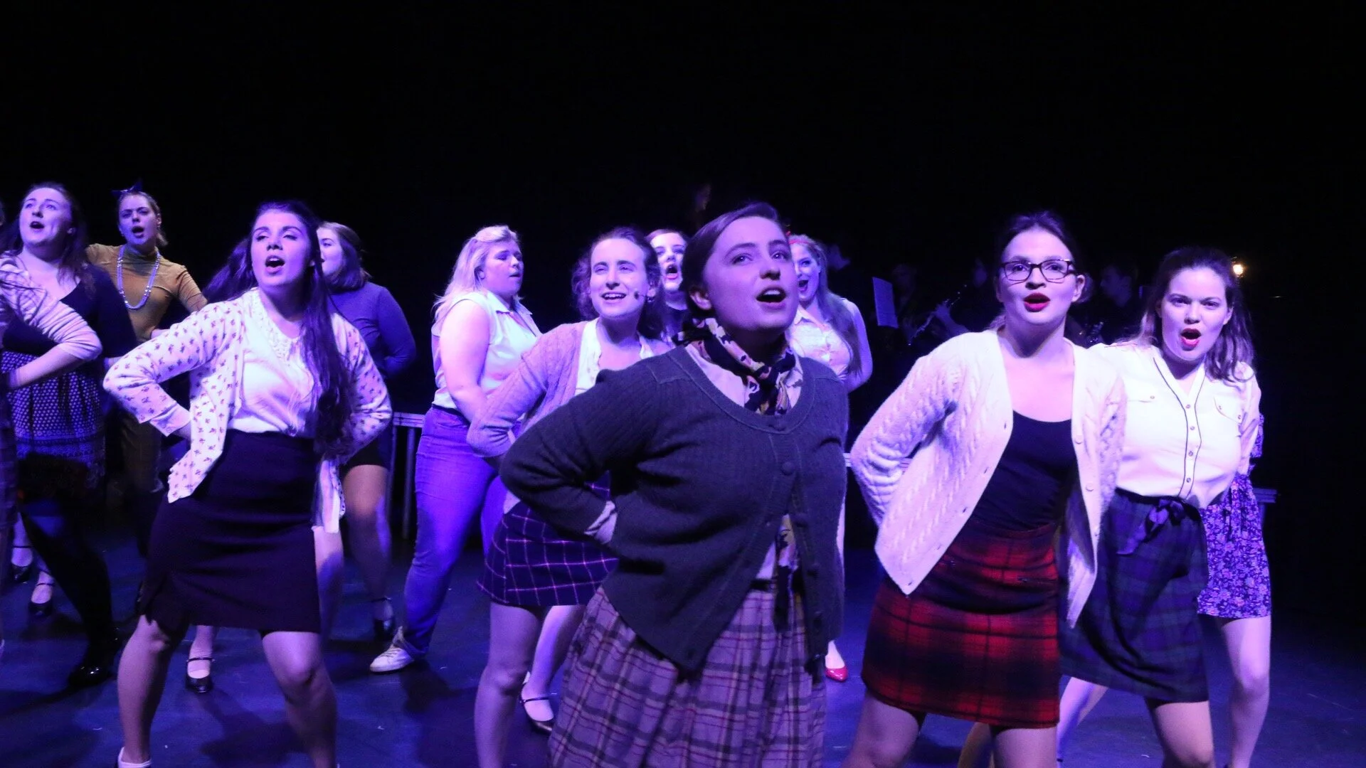  Jade McIntosh (Front) with the cast. © Olivia Wagstaff 