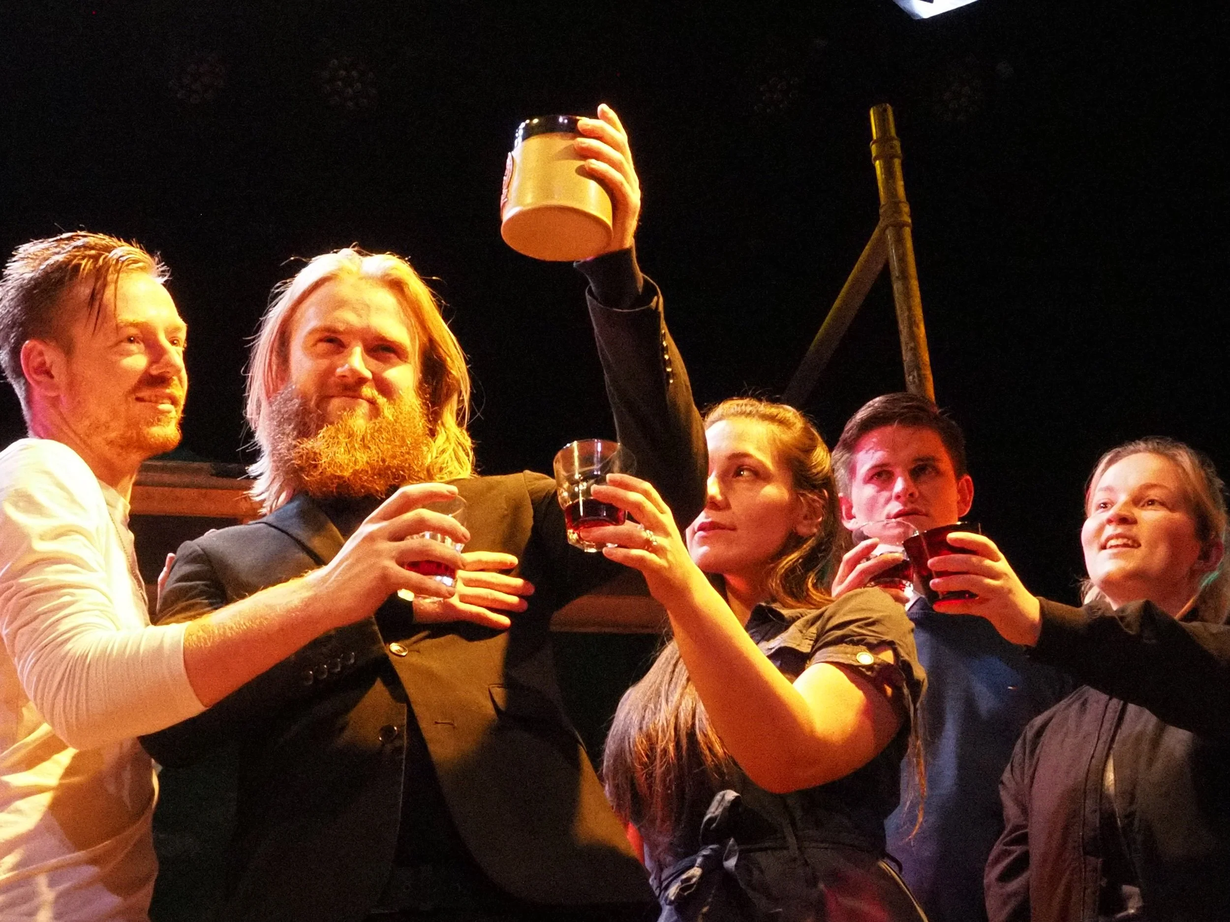  Adam Lloyd-James, Kian Pollard, Katherine Aldridge, Adam Gardiner, Teegan Hurley. © Owen Landon 