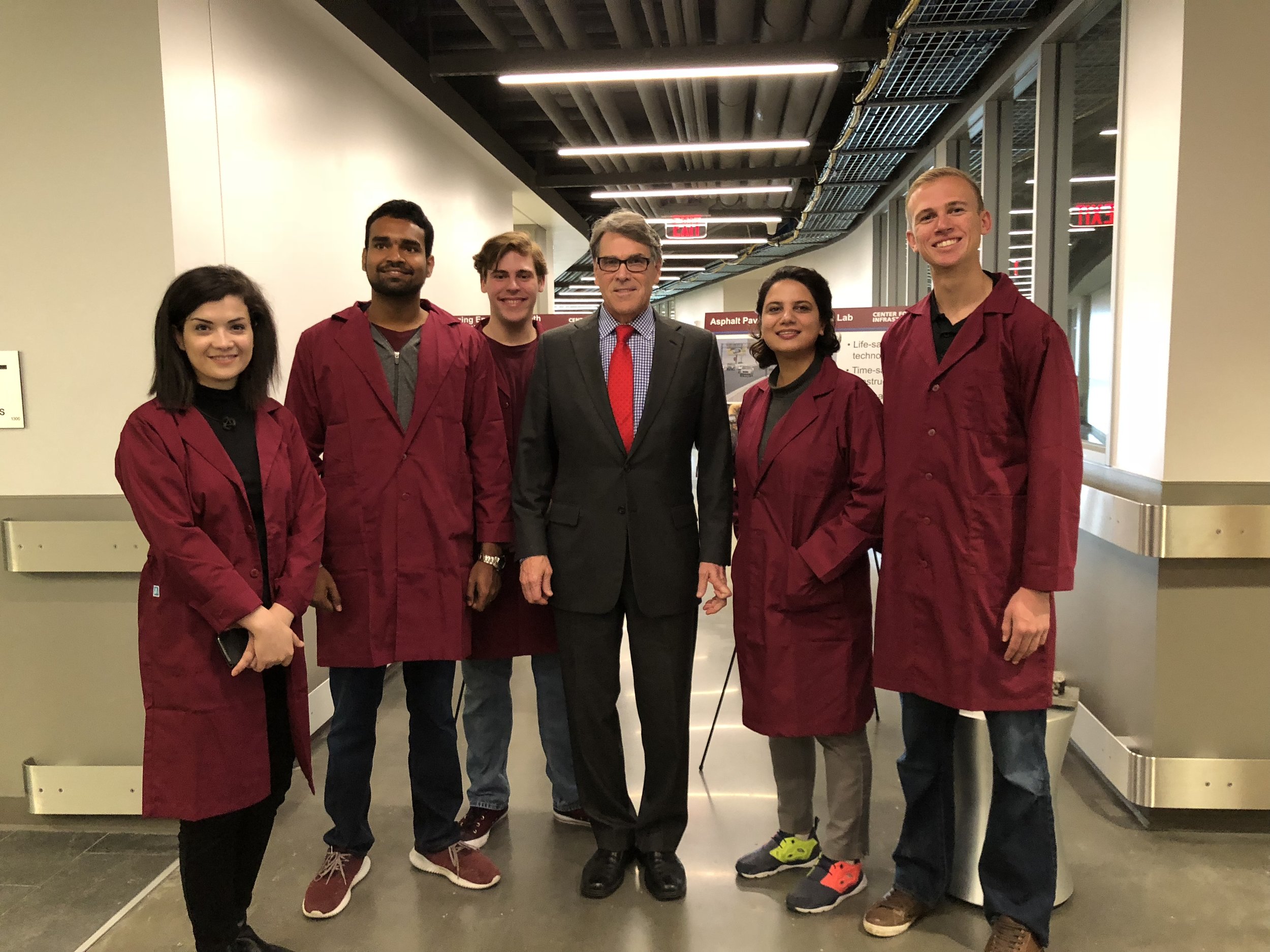 Meeting U.S. Secretary Rick Perry