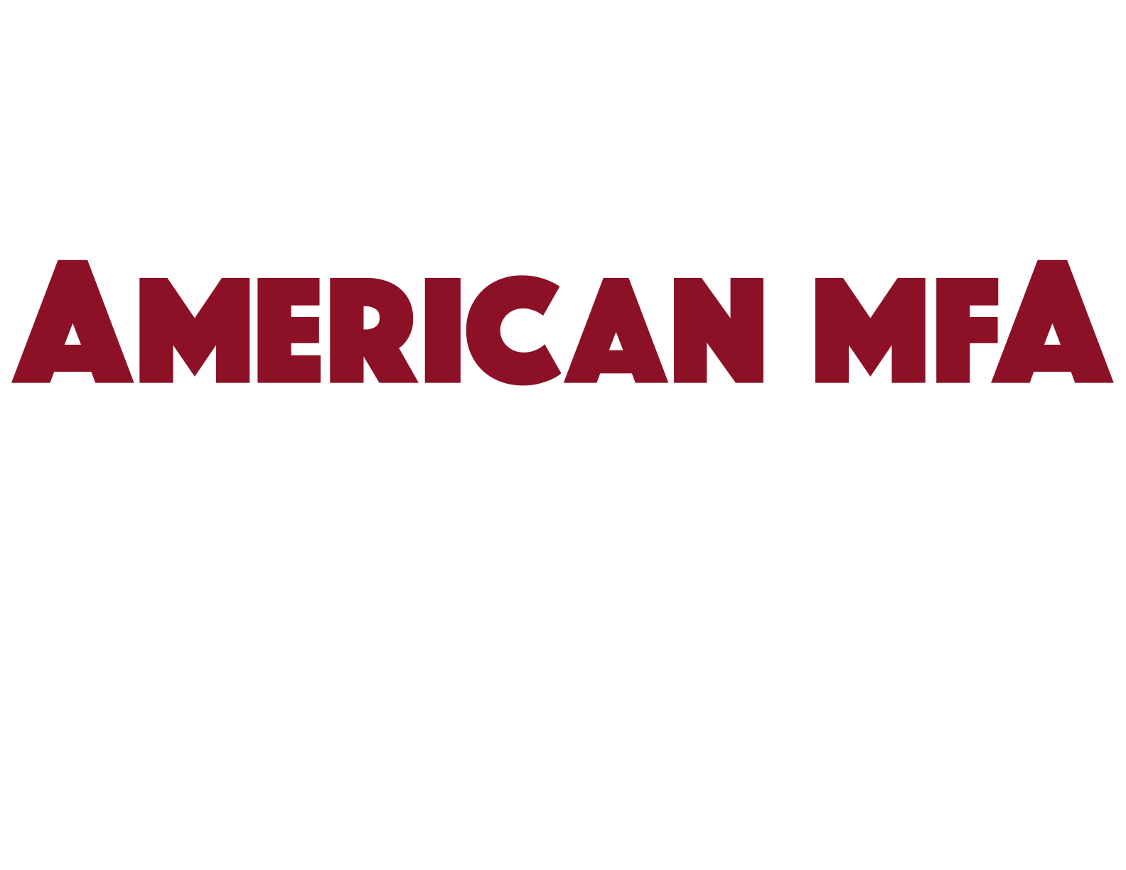 American MFA Wordmark