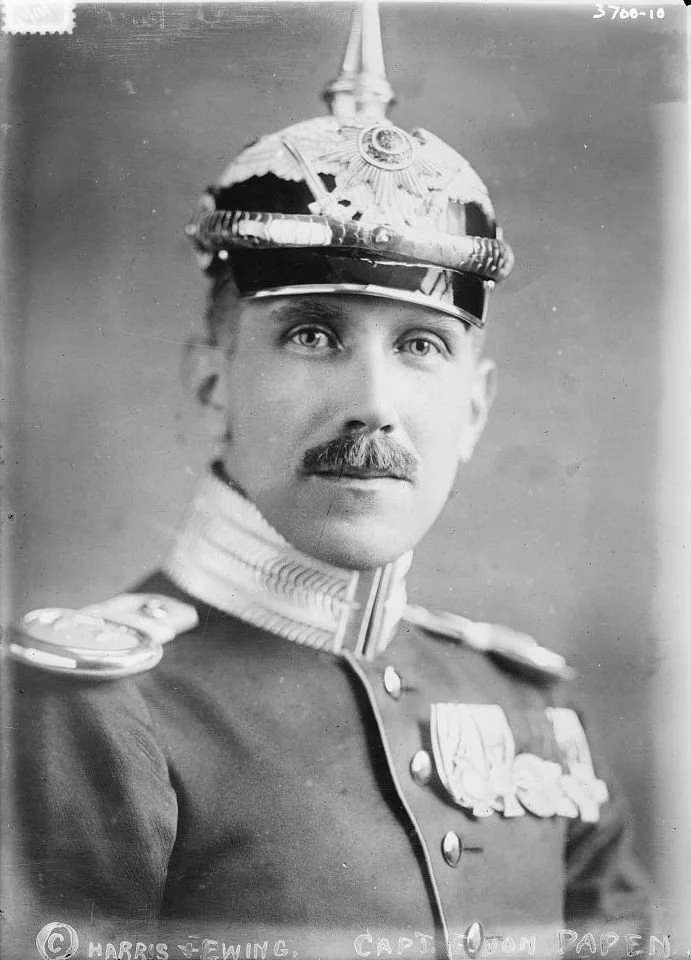 Captain Franz Von Papen (1879-1969)