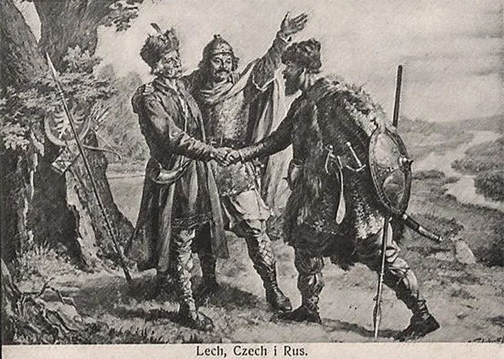 Lech Czech I Rus Rysunek