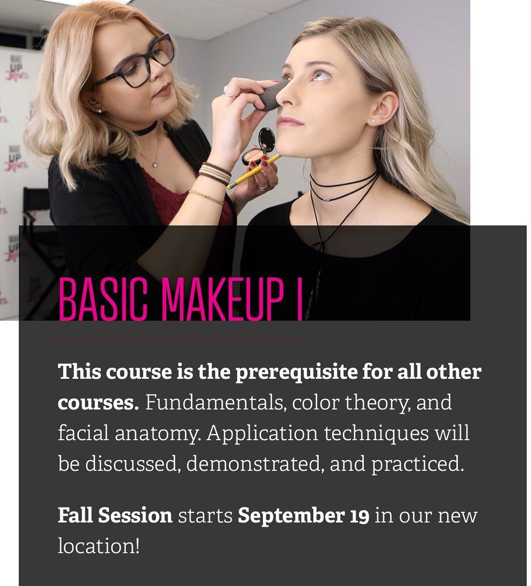 ✨LAST CHANCE ✨ to save $100 on the Basic Makeup 1 course @makeupfirstschool starting on September 19th. 

Morning ☀️ &amp; night 🌙 classes available! 

Be a certified mua by the end of November 2022. 

https://www.makeupfirst.com/certificate-courses