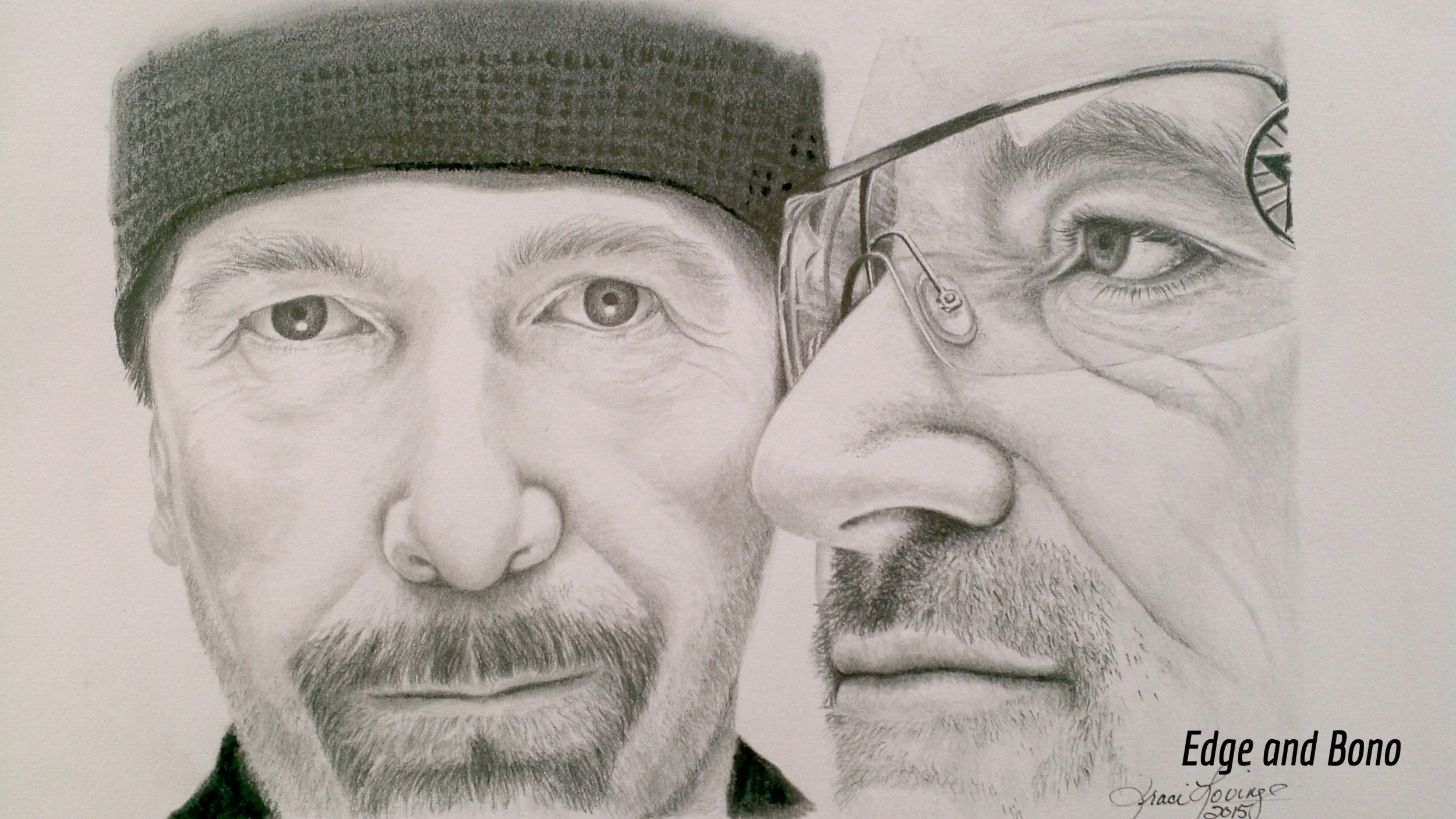 Edge and Bono U2