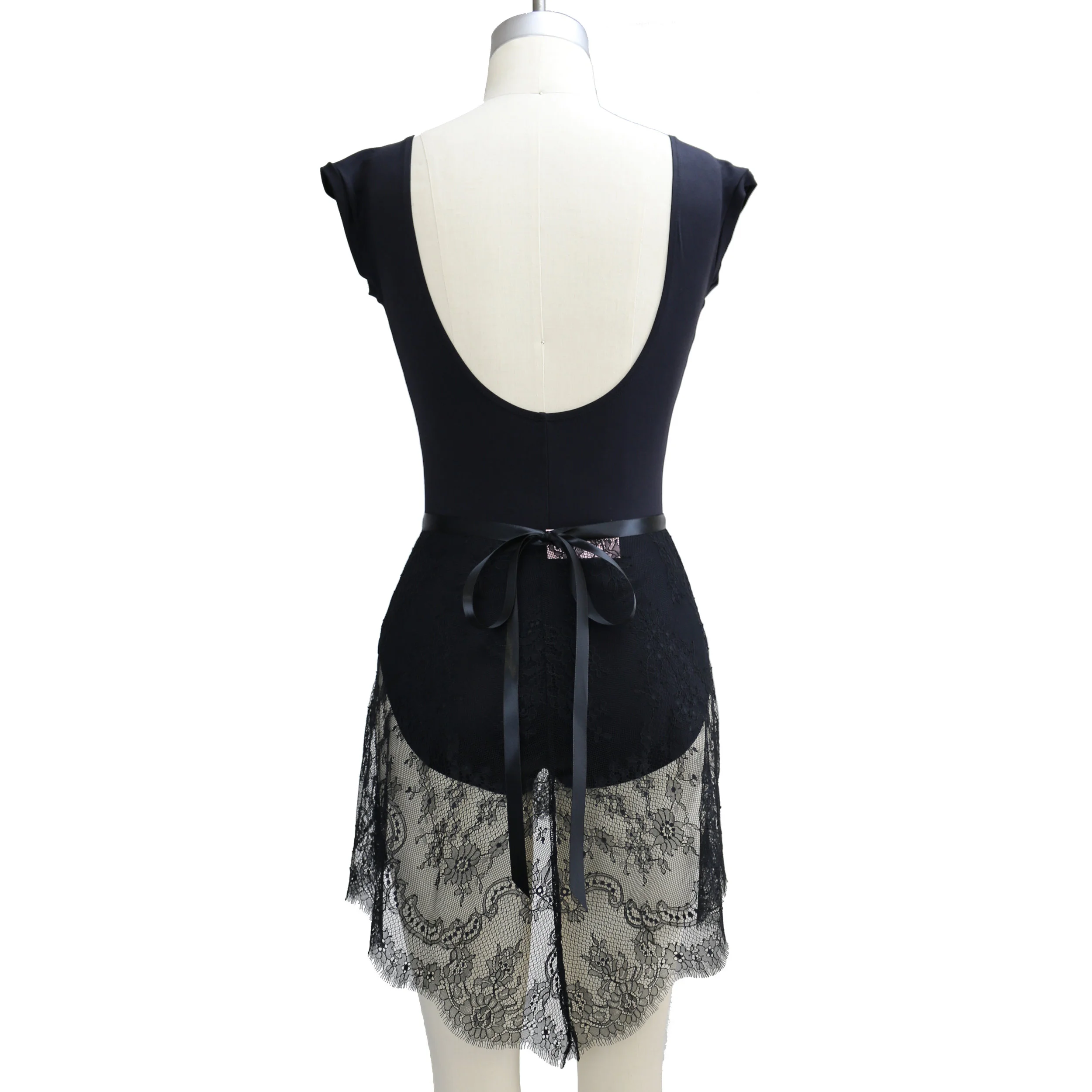 Custom Length & Color Alexandra Lace Ballet Wrap Skirt: Made to Order