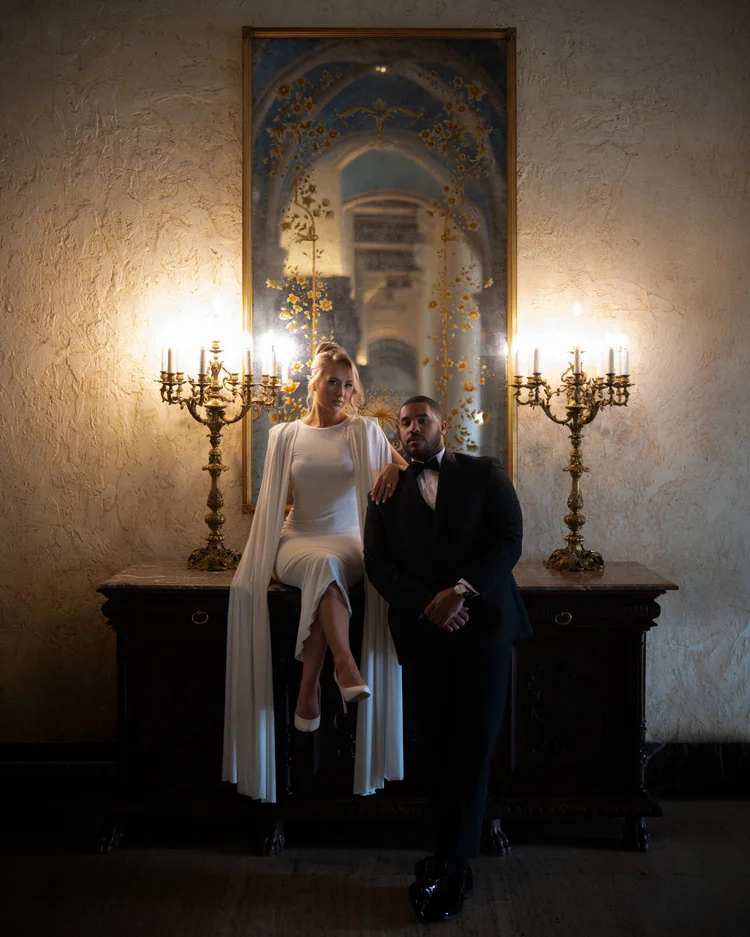Biltmore Hotel engagement session in Coral Gables, Rachel and Kenny