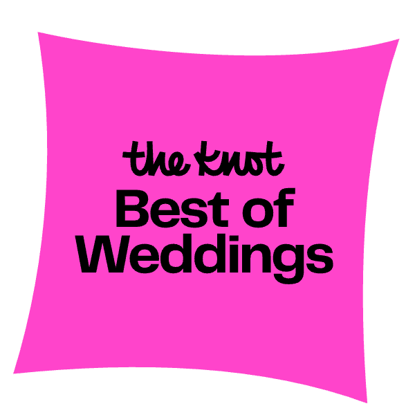 The Knot Best of Weddings award badge