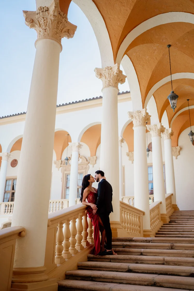 Biltmore Hotel engagement session in Coral Gables, Jessica and Matan