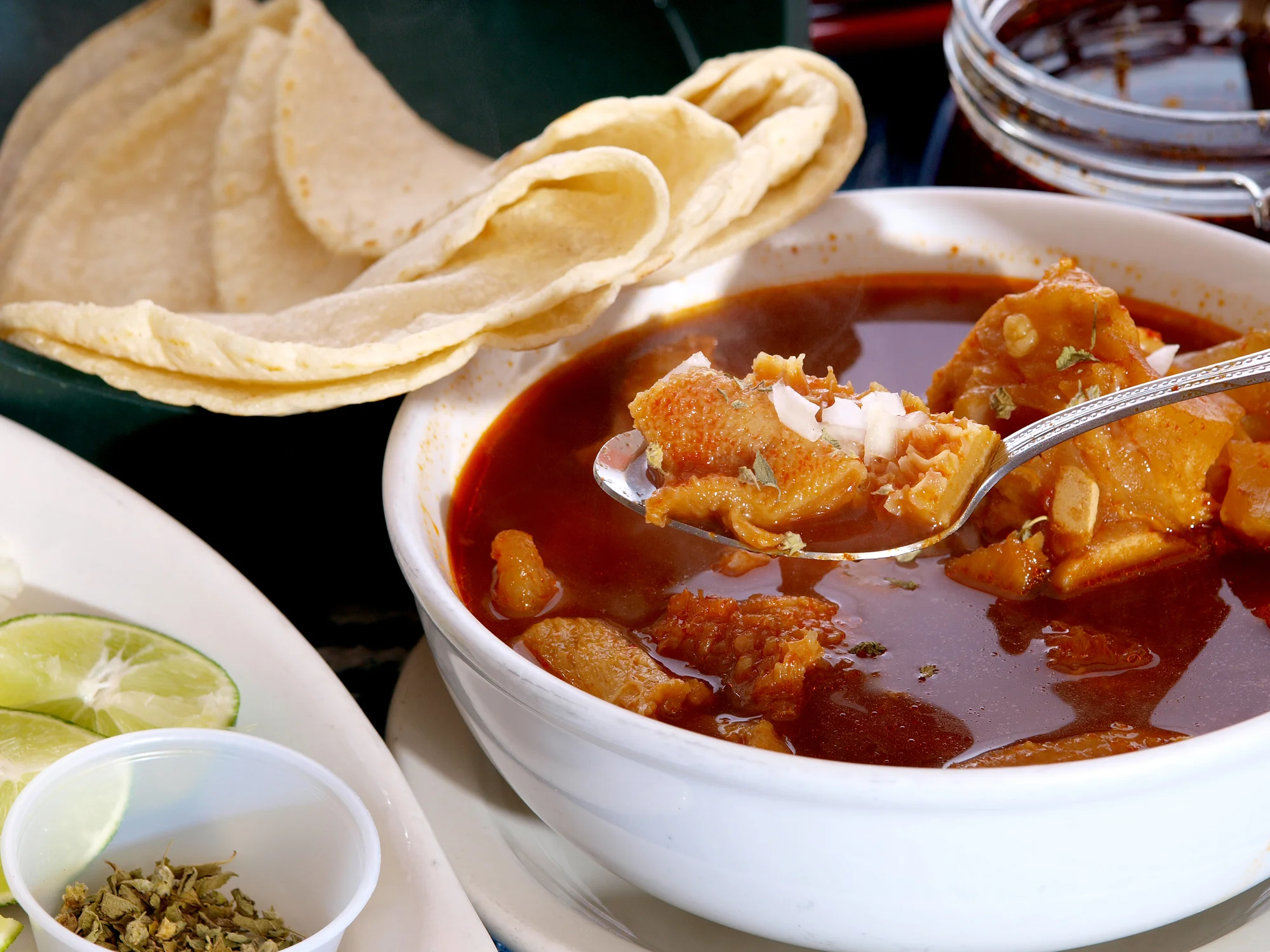 Menudo and Pancakes Sale
