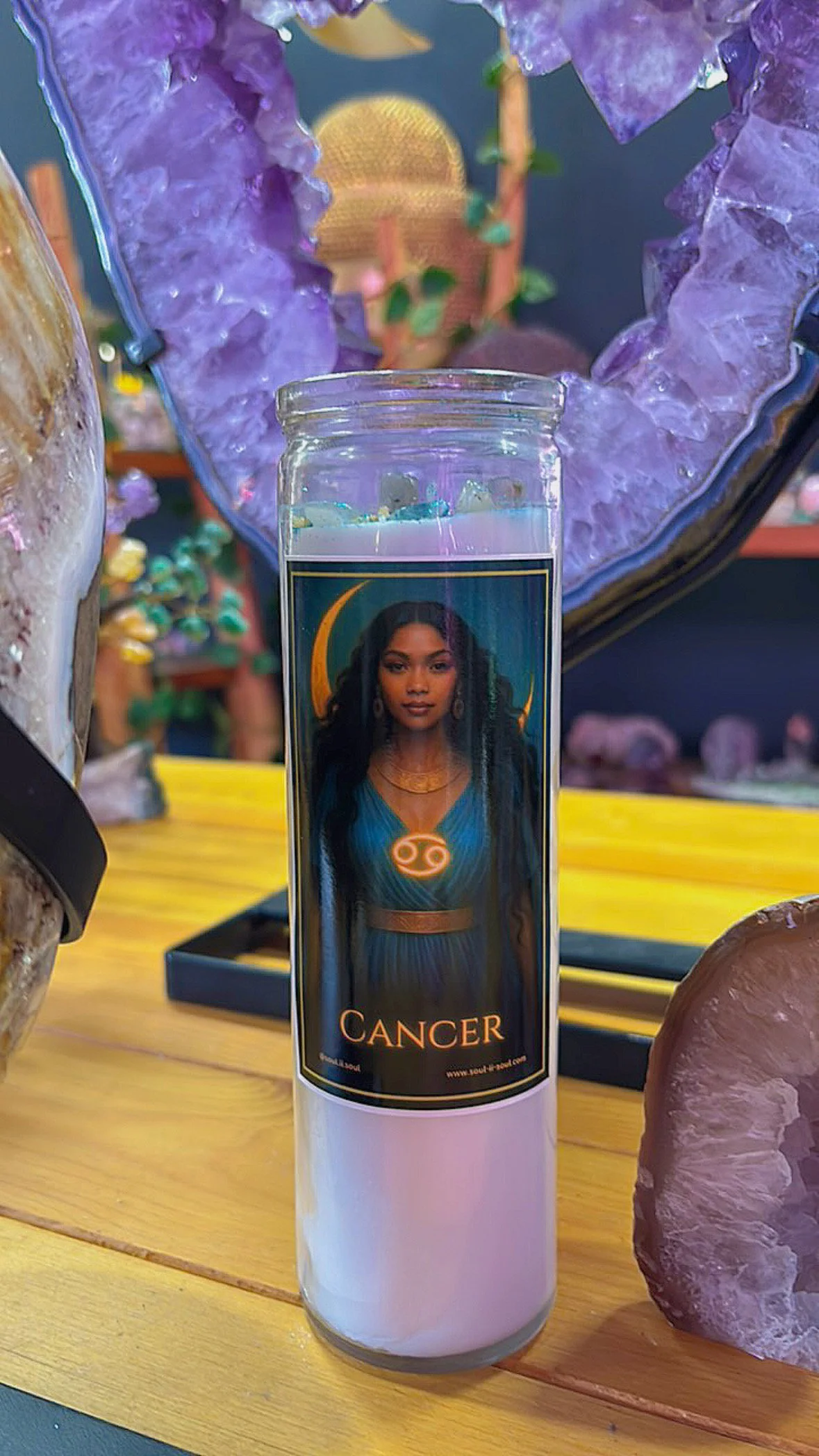 Cancer Zodiac Candle