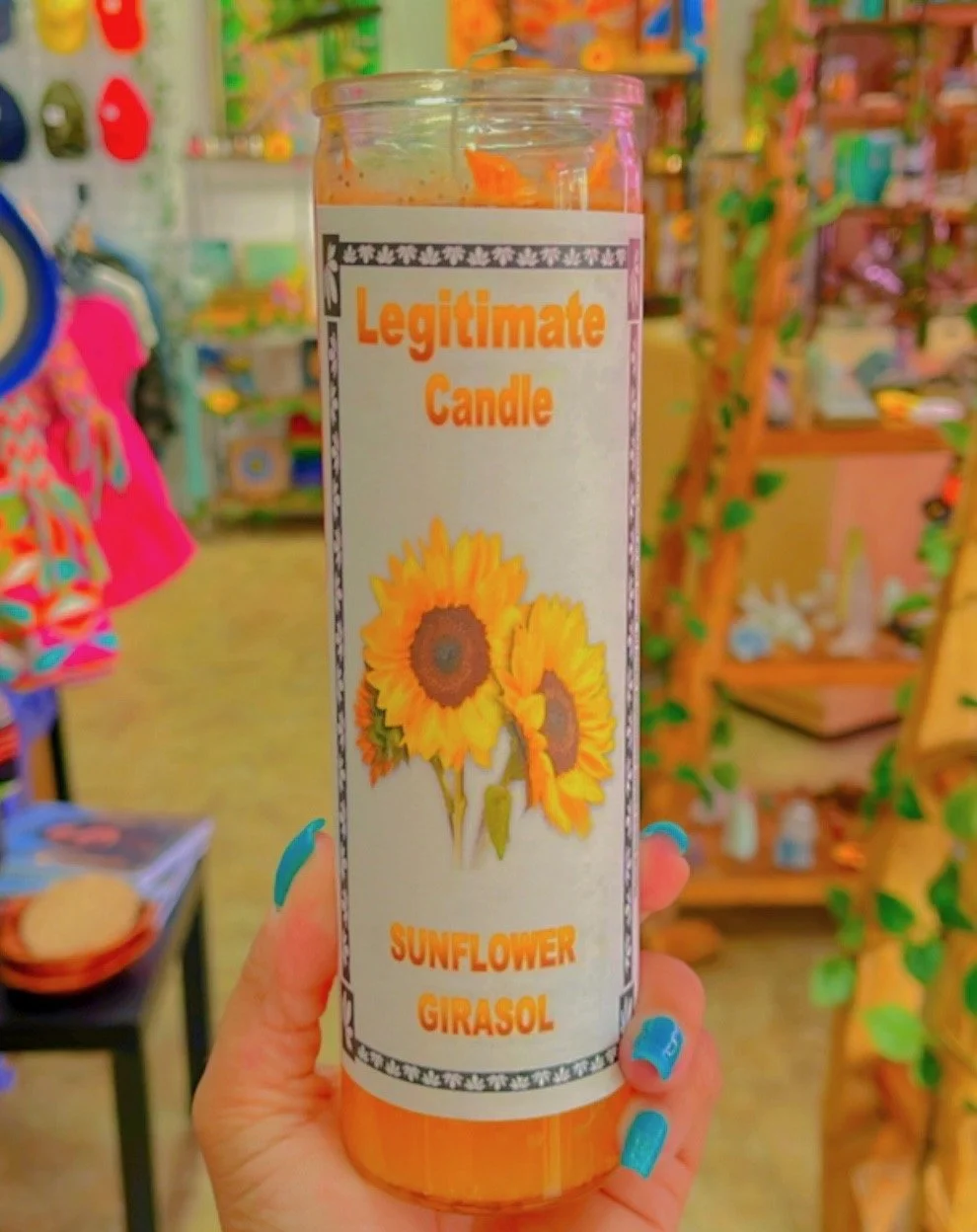 Sunflower Candle