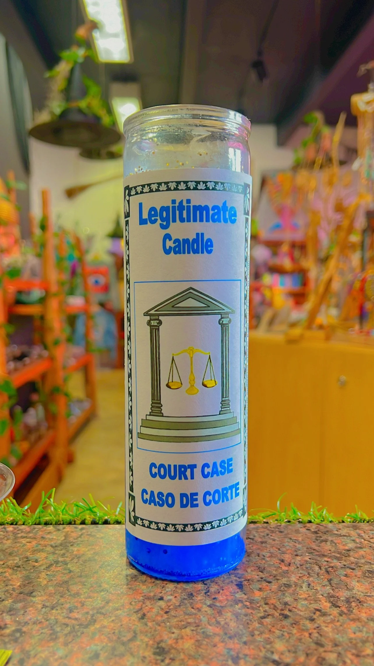 Court Case Candle