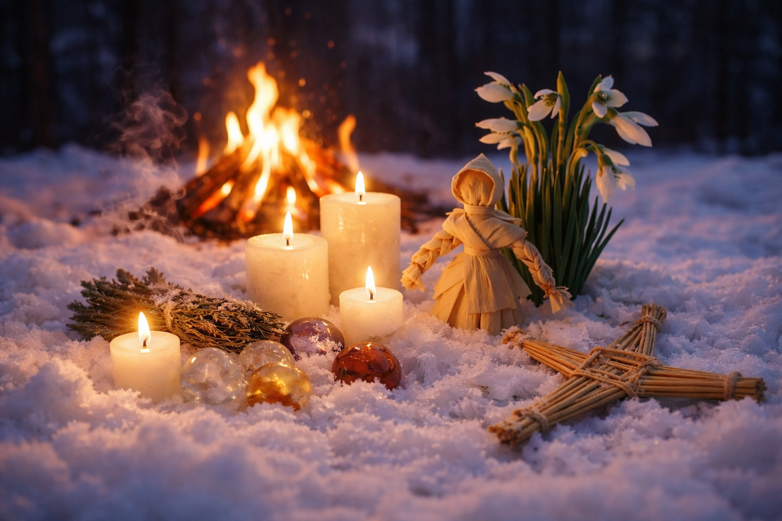 The Snow Moon of Imbolc: A Leo Full Moon of Fire, Light and Sacred Renewal