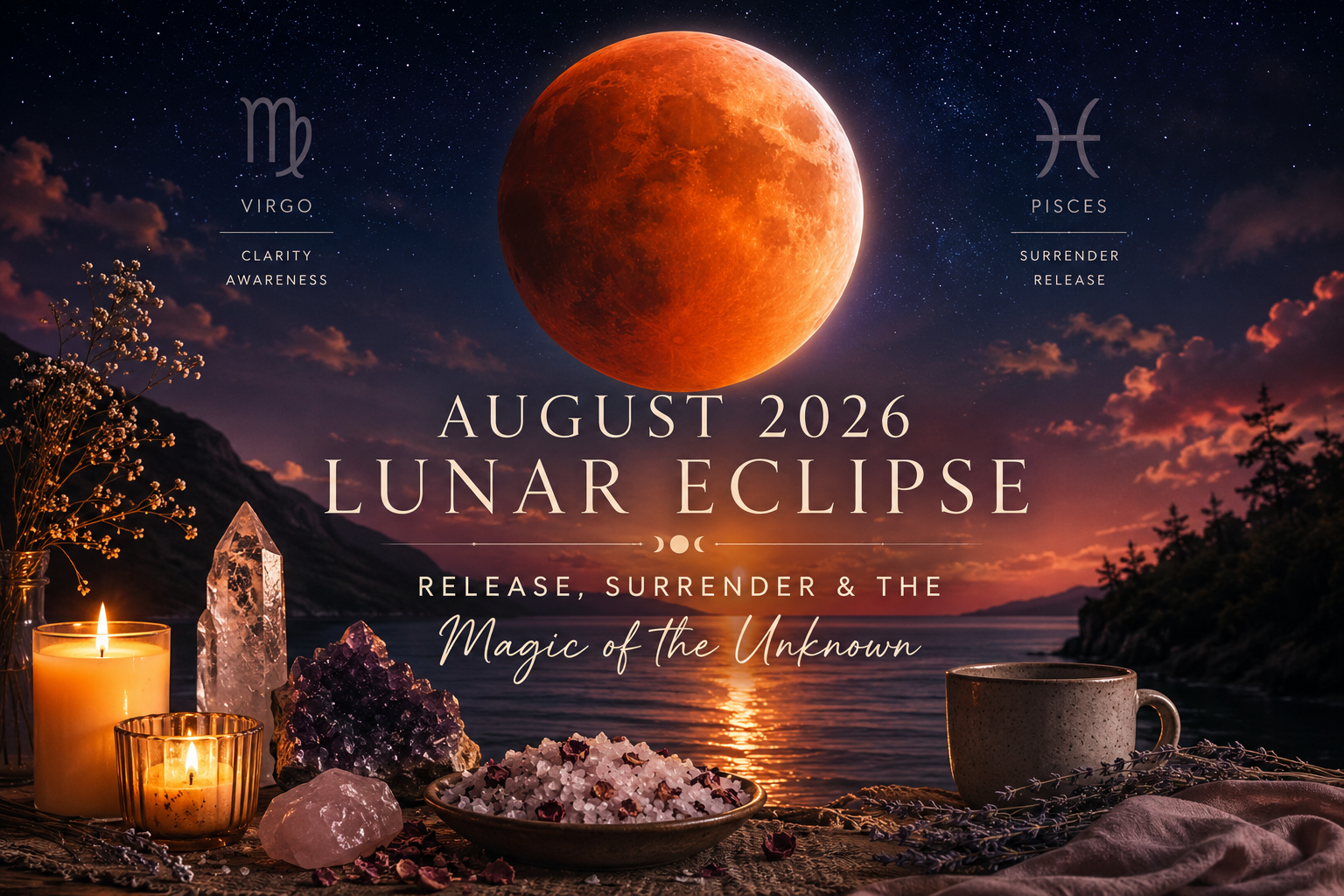 The August 2026 Lunar Eclipse: Release, Surrender &amp; the Magic of the Unknown