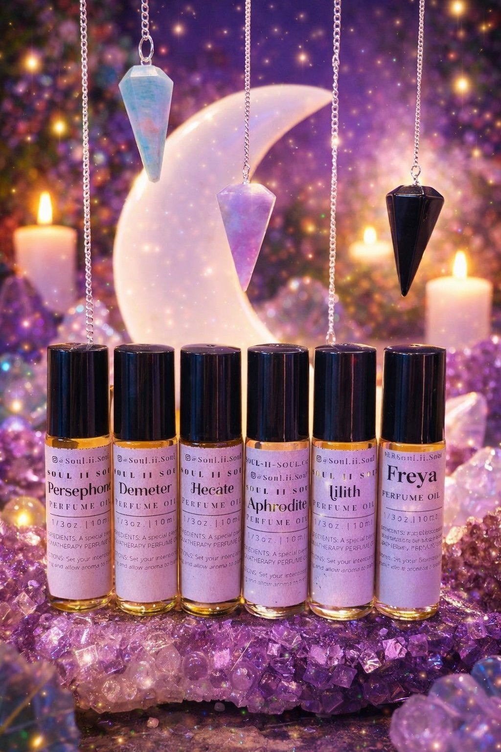 Perfume Oils - Goddess Collection