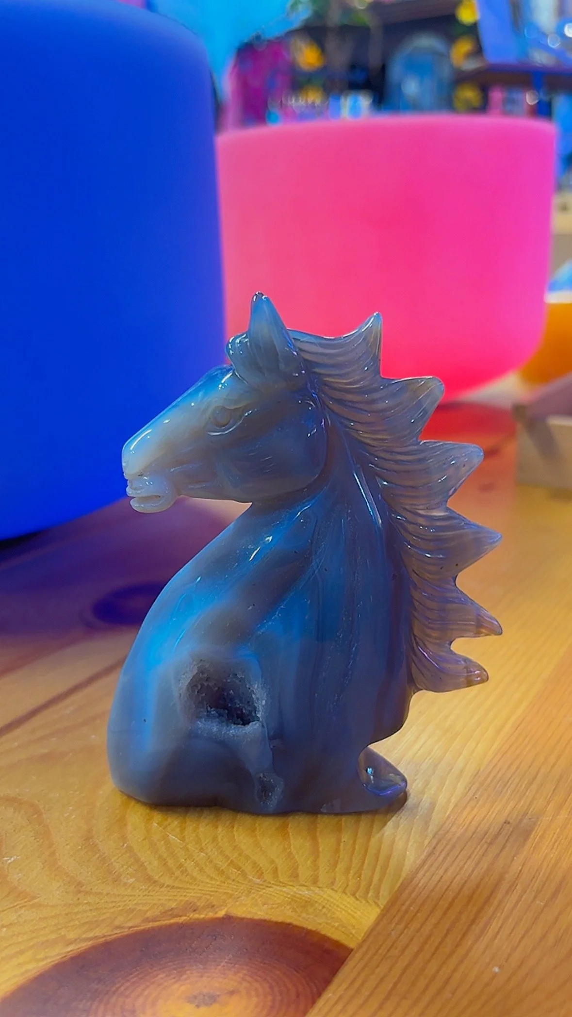 Blue Agate Horse