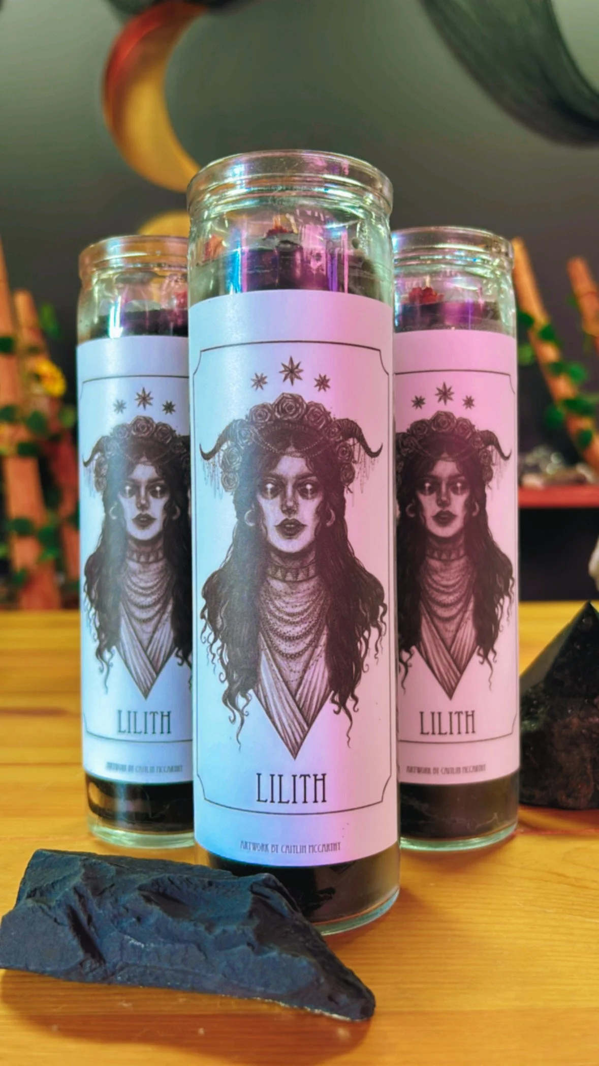 Lilith Candle – Flame of the Reclaimed Feminine