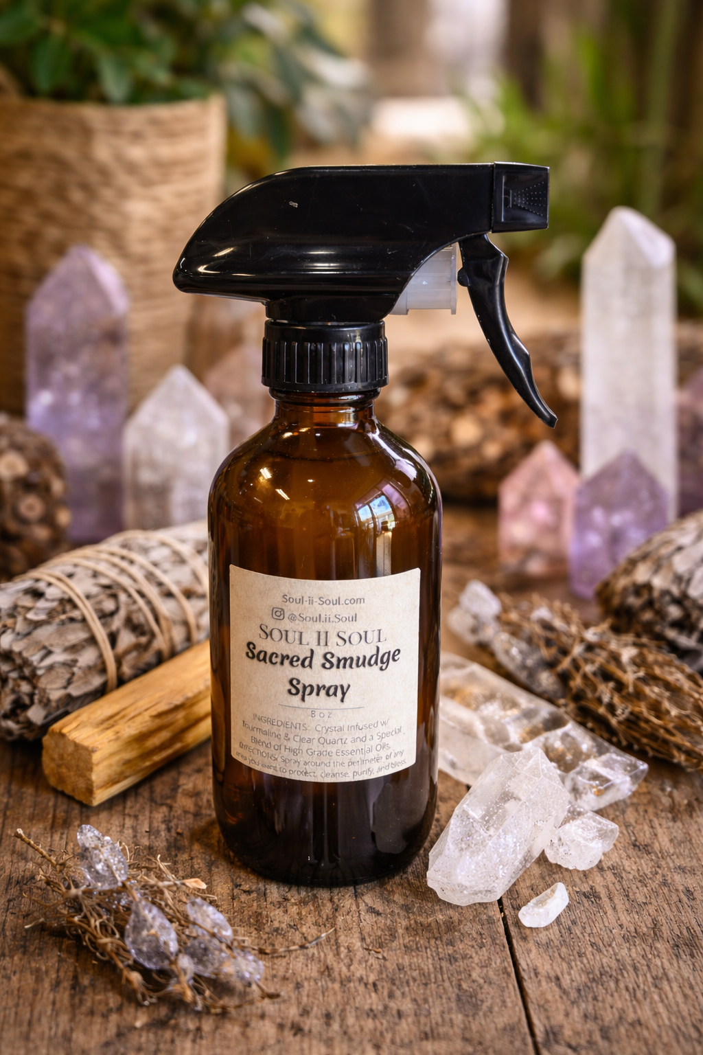 Sacred Smudge Spray by Soul II Soul