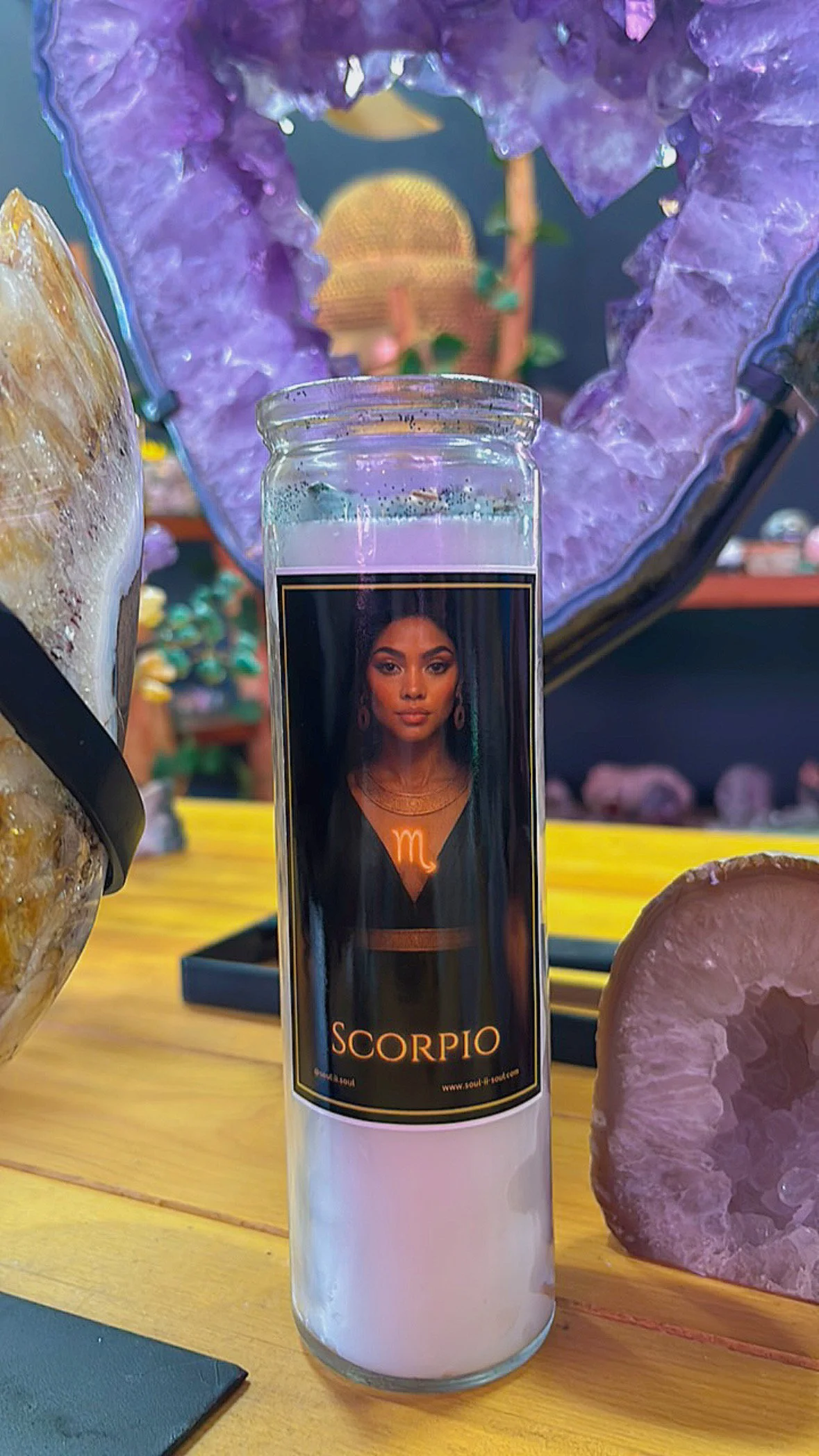 Scorpio Zodiac Candle