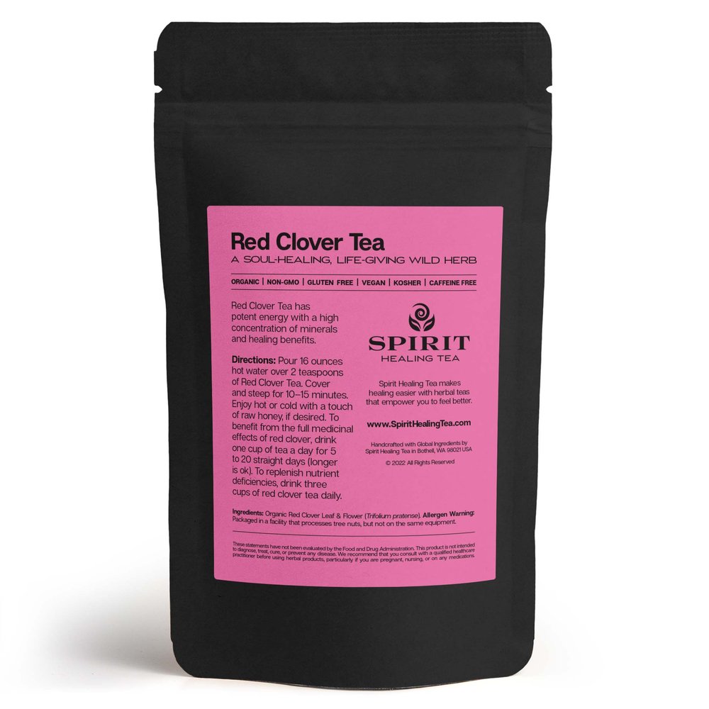 Red Clover Tea Spirit Healing Tea - Healing & Detox