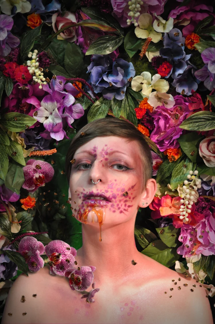 "Pollination," 2016. Photograph and digital manipulation.