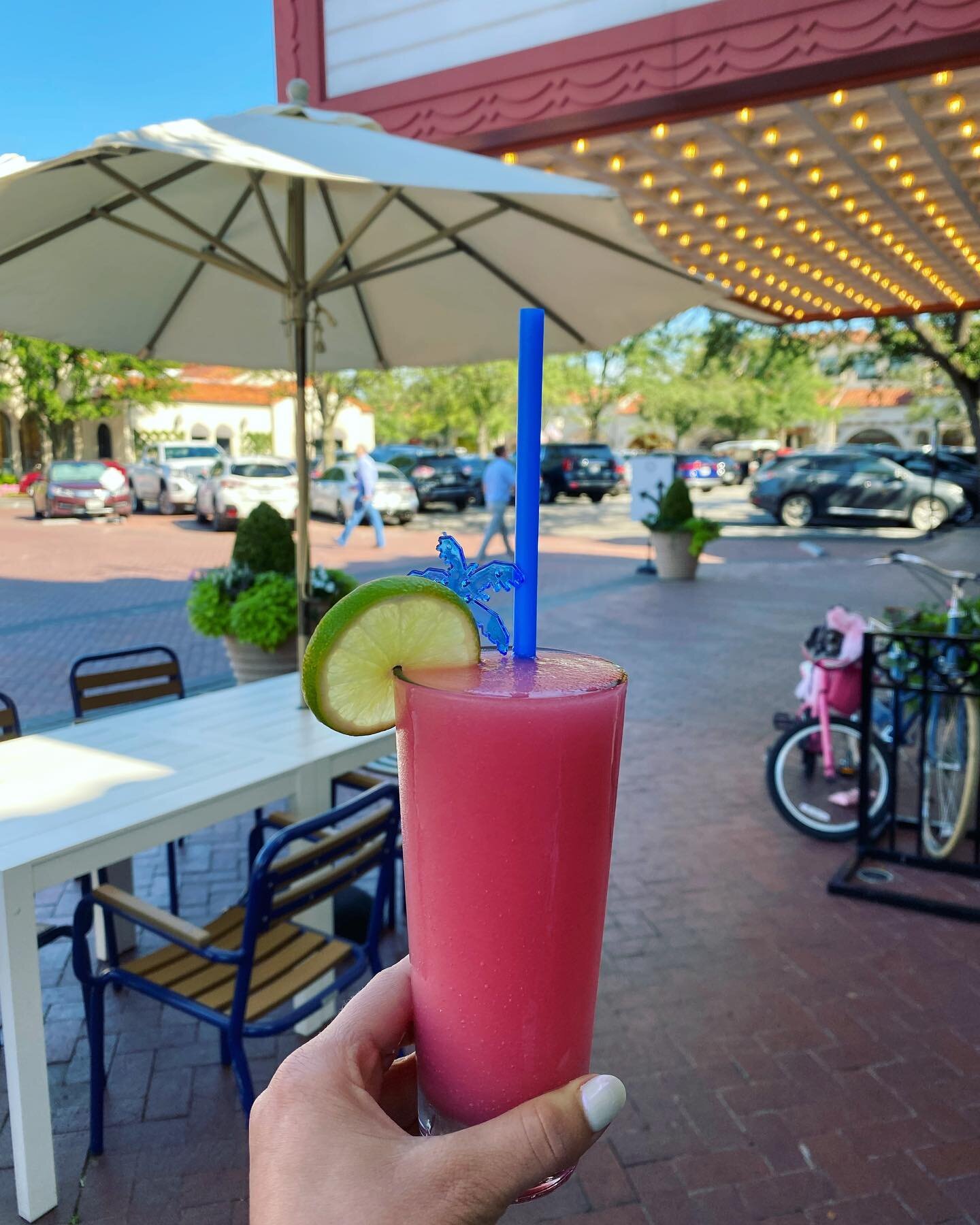 Suns out, umbrellas are up and the cape cod slush&rsquo;s are cold. See you for dinner 🏖☀️