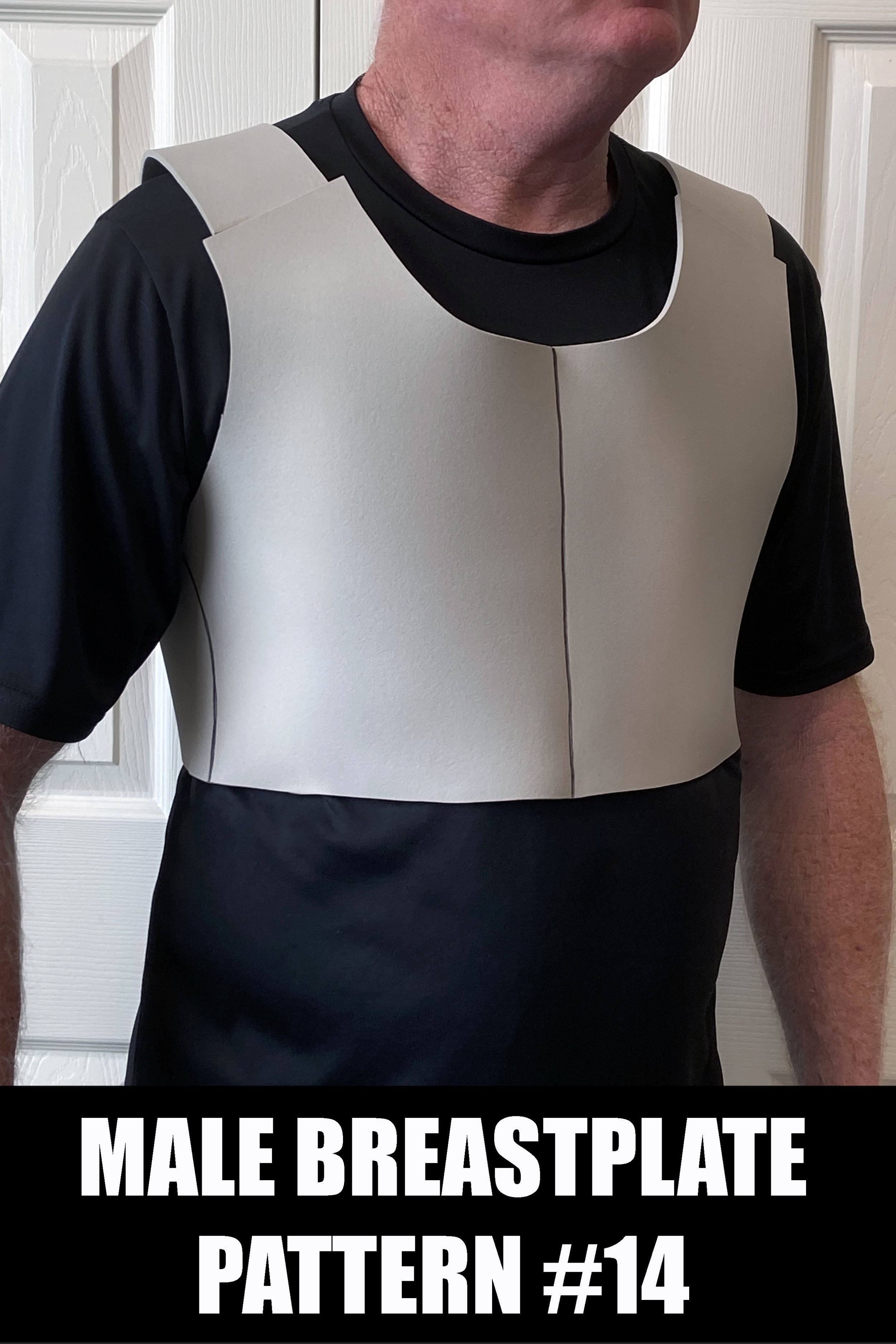 Male Breastplate 14 (Size XL)- Pattern Download