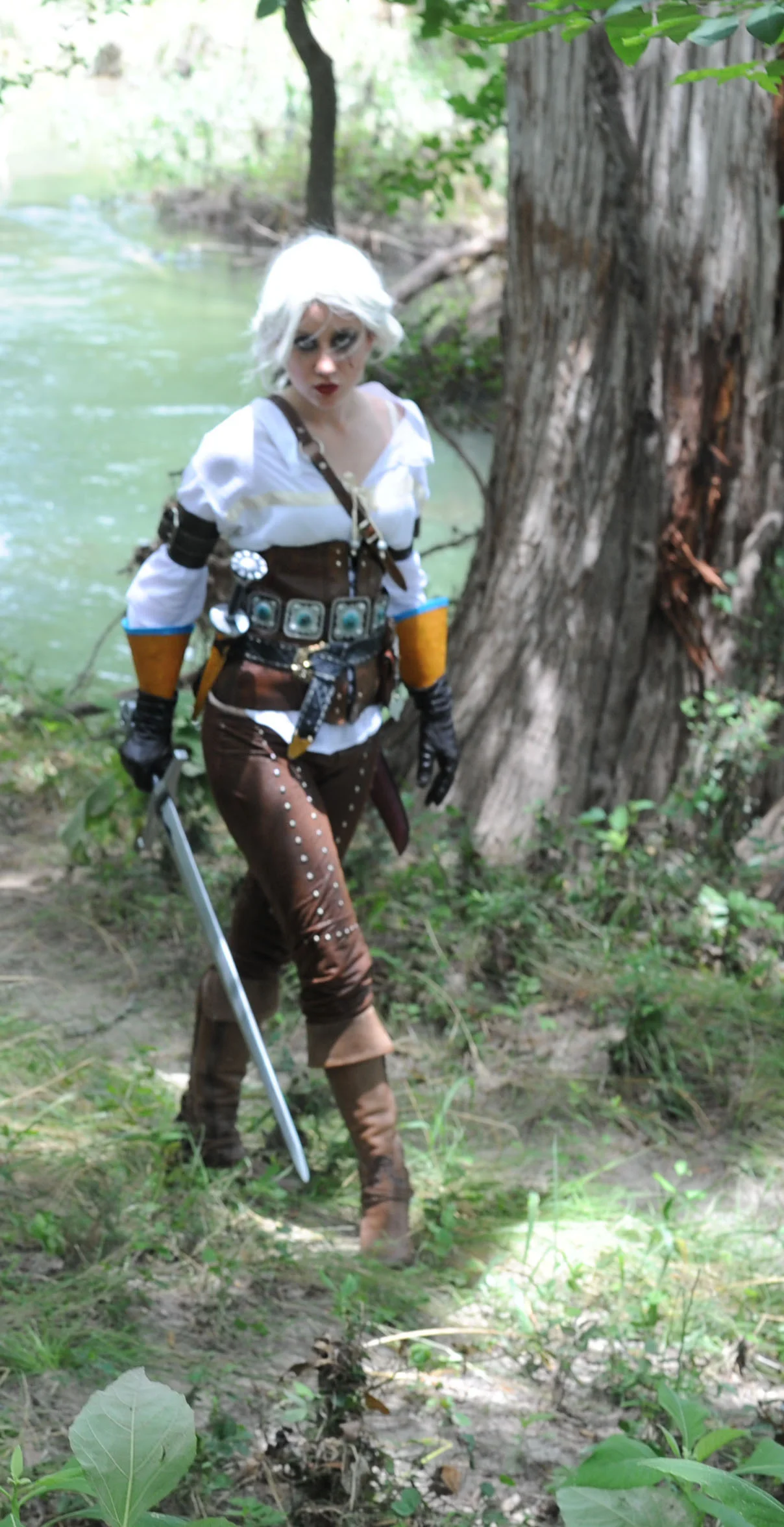 Ciri cosplay from the Witcher 3 by Tiffany Gordon Cosplay
