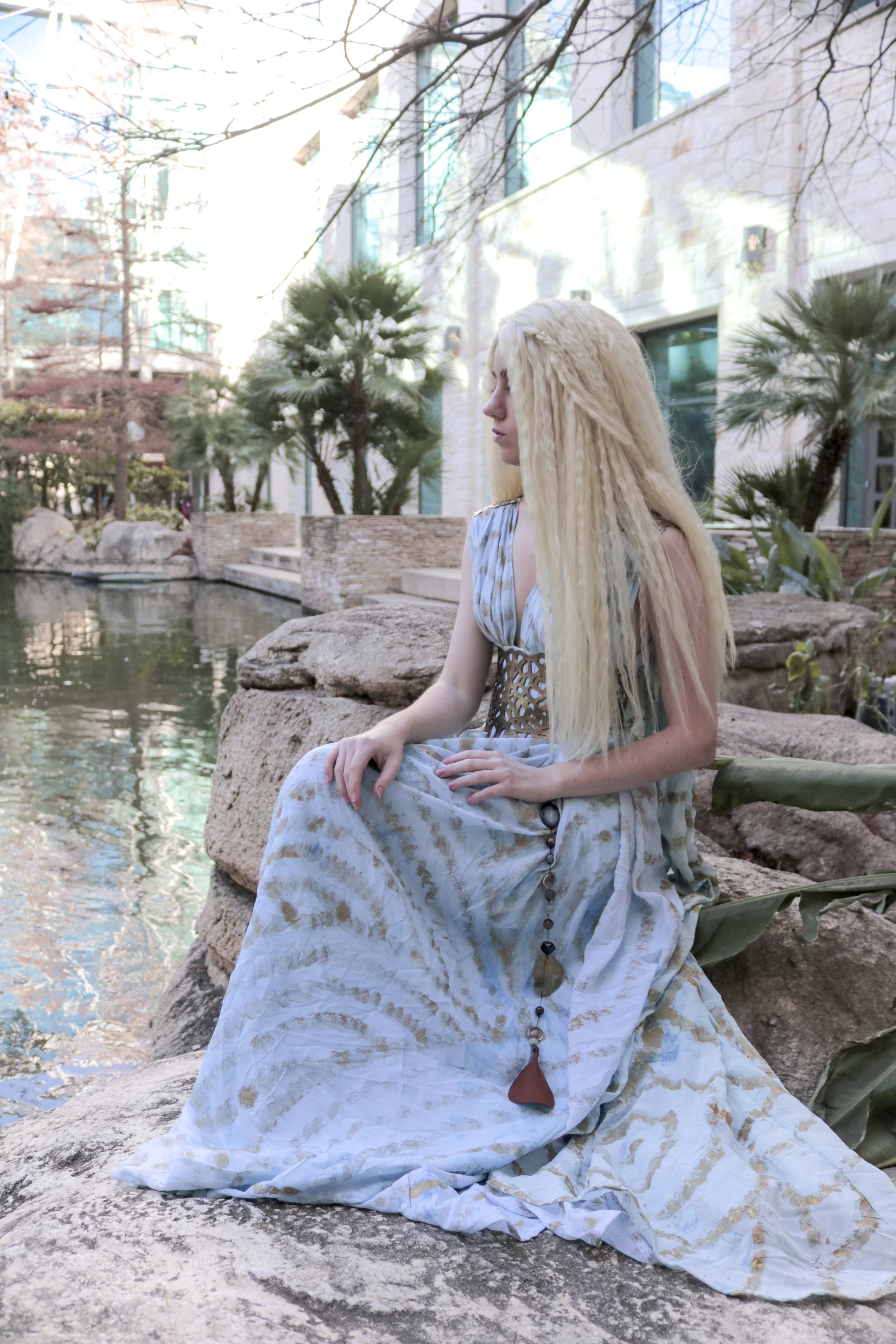 Daenerys Targaryen (Khaleesi) cosplay from Game of Thrones by Tiffany Gordon Cosplay
