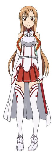 Asuna Reference Image from Sword Art Online