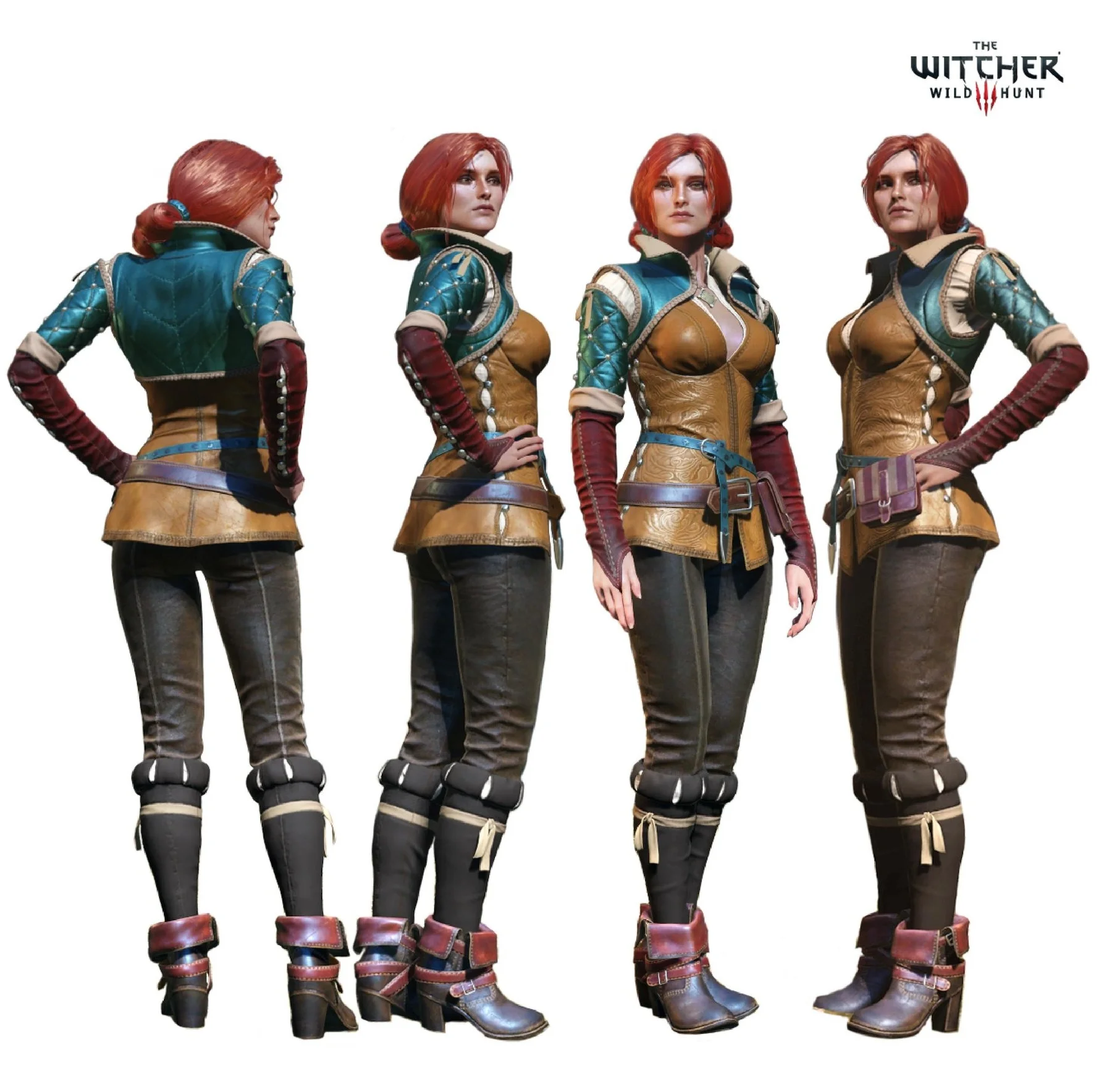 Triss Reference Image from The Witcher 3