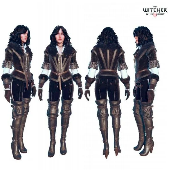 Yennefer Reference Image from The Witcher 3